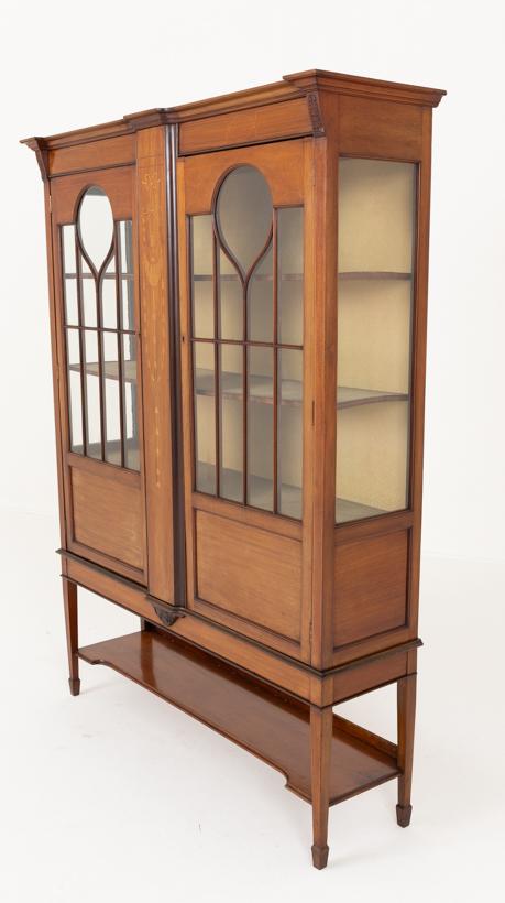 Sheraton Revival Mahogany Display Cabinet (1 of 9) Sheraton Revival Mahogany Display Cabinet (1 of 9)