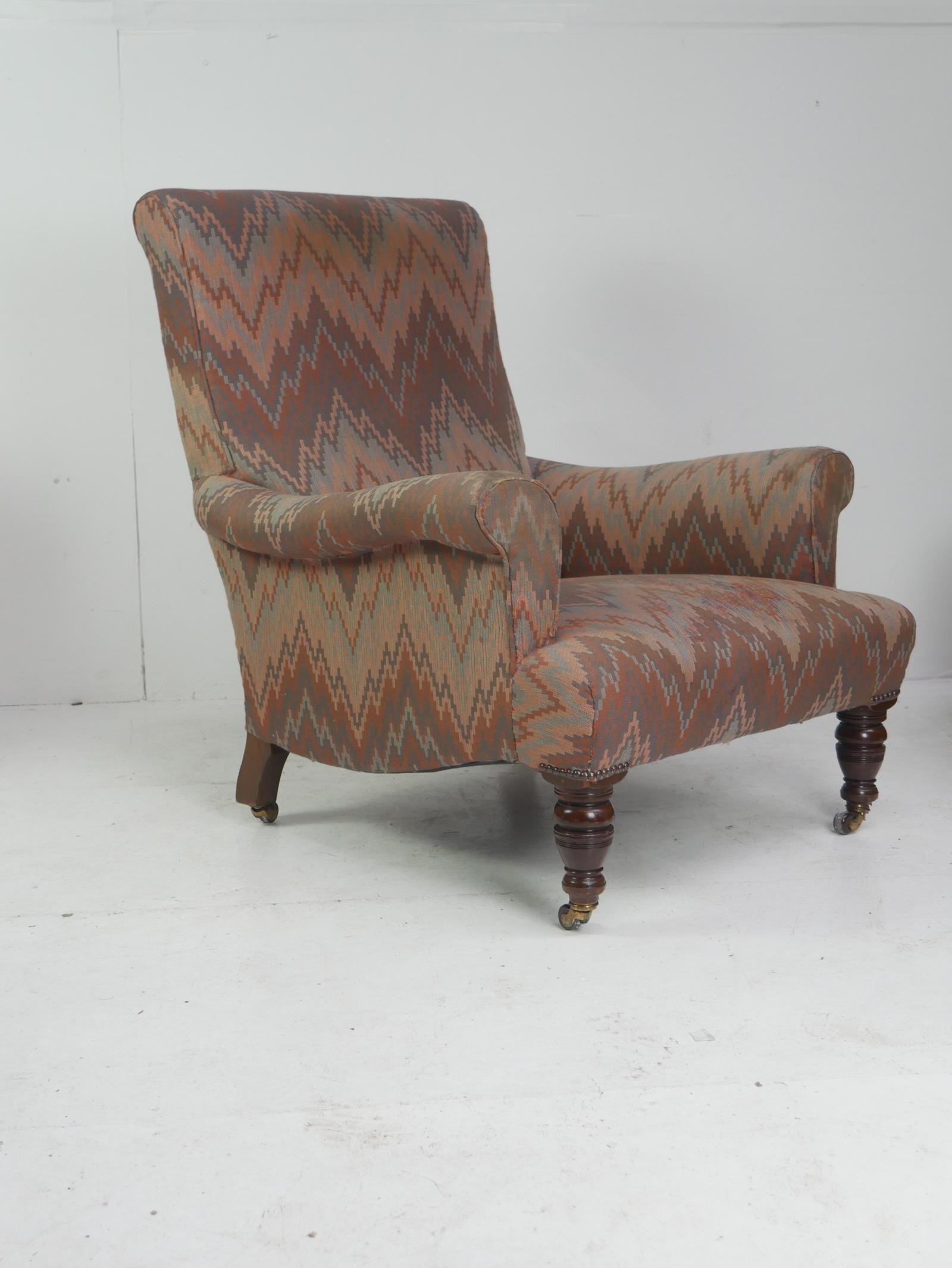 Howard Style Armchair Shaped Sides (1 of 10)