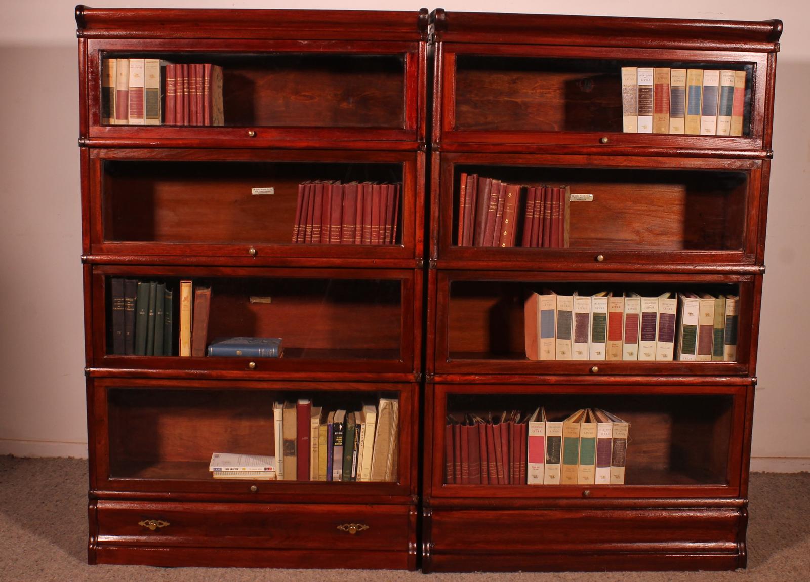 Pair of Globe Wernicke Mahogany Bookcases (1 of 10) Pair of Globe Wernicke Mahogany Bookcases (1 of 10)