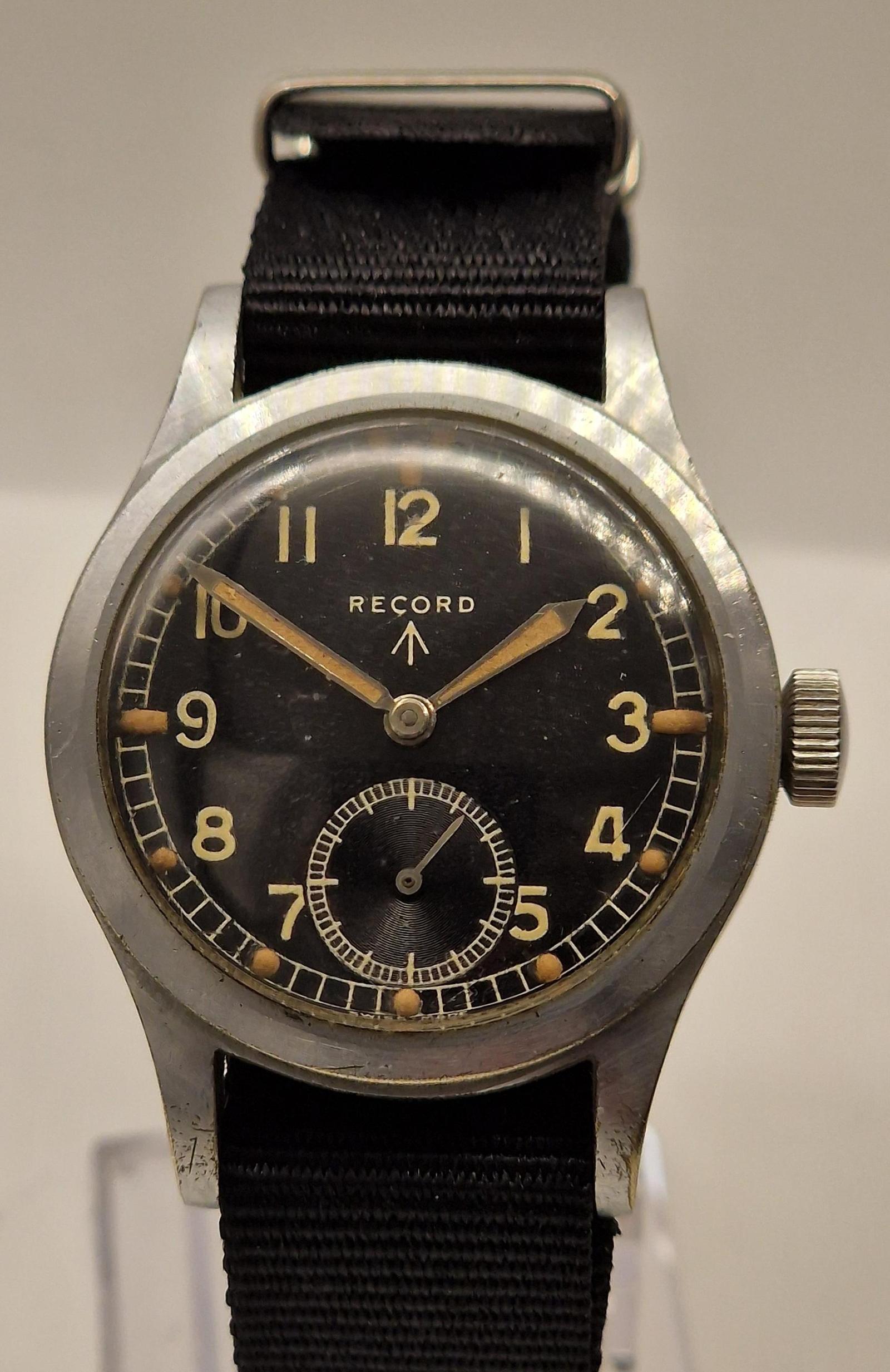 A Record WW2 Military 'dirty Dozen' Wristwatch (1 of 5) A Record WW2 Military 'dirty Dozen' Wristwatch (1 of 5)