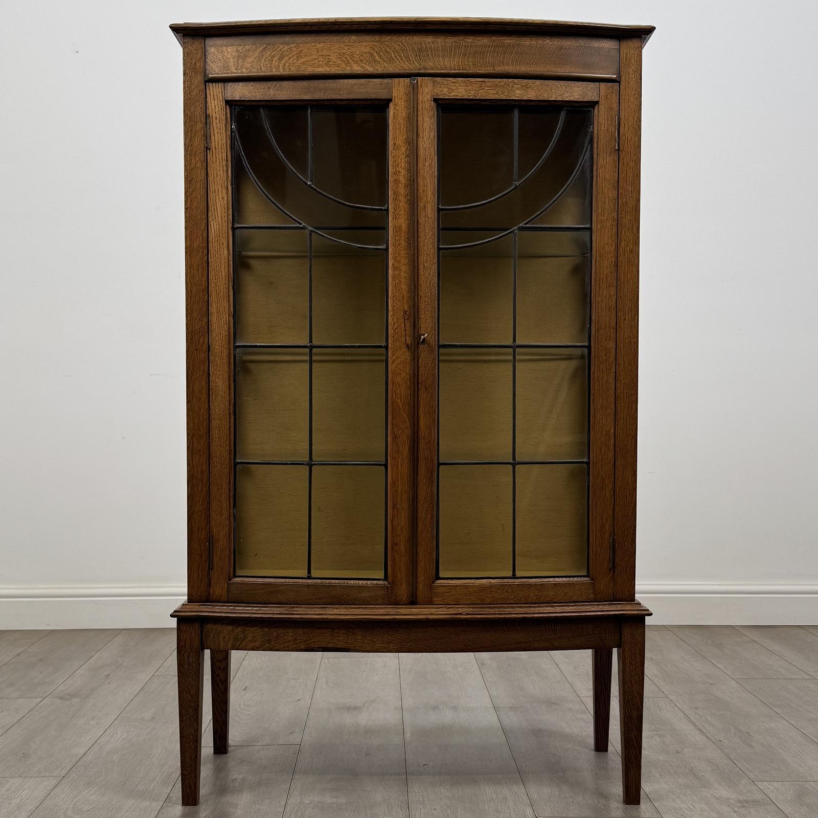 Antique 20th Century Edwardian Display Cabinet in Oak (1 of 10) Antique 20th Century Edwardian Display Cabinet in Oak (1 of 10)