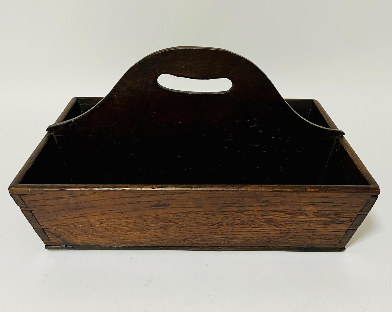 Georgian Oak Cutlery Tray (1 of 12) Georgian Oak Cutlery Tray (1 of 12)