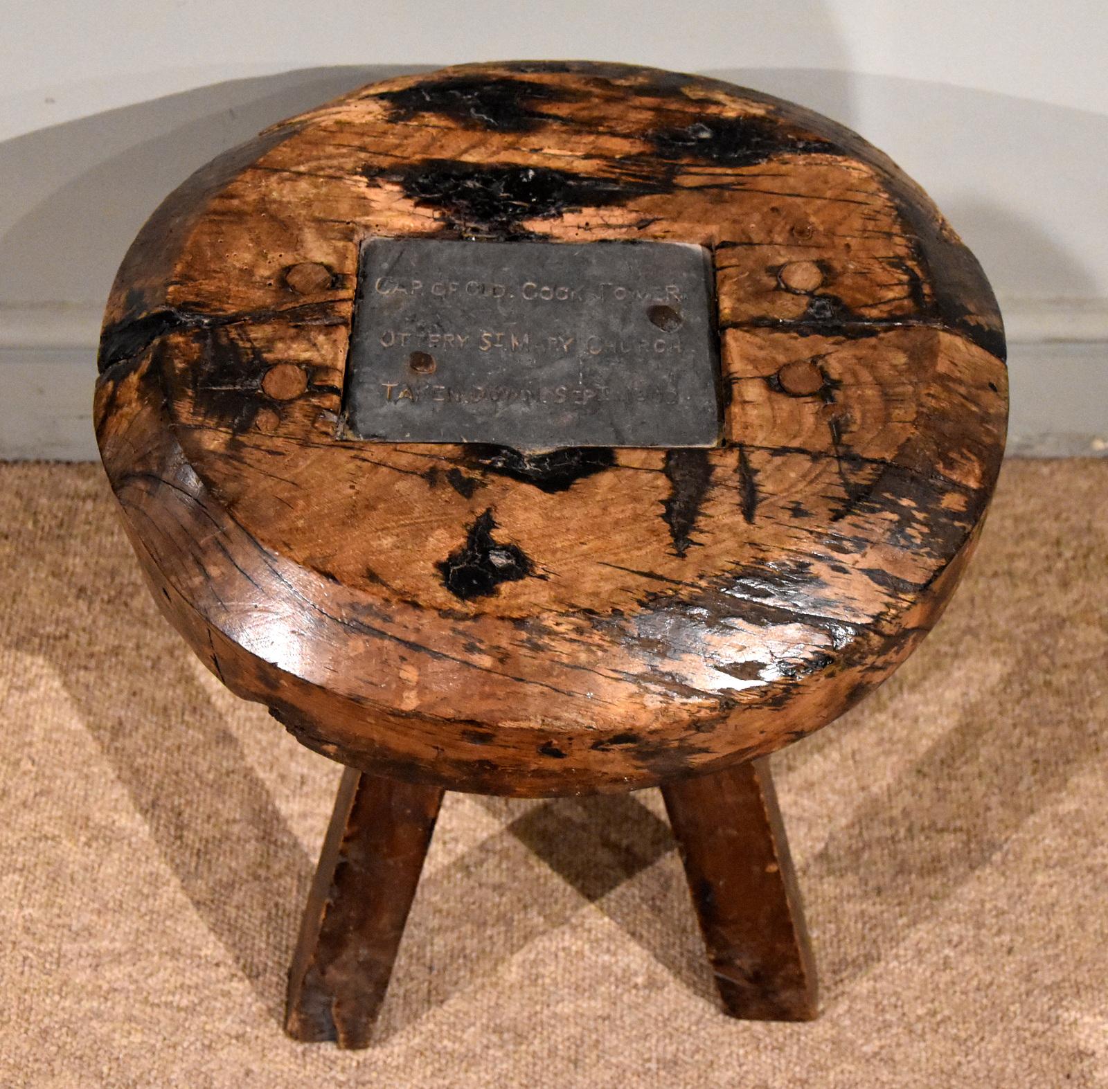 Rustic Rare Spalted Sycamore Heavy Stool (1 of 6) Rustic Rare Spalted Sycamore Heavy Stool (1 of 6)