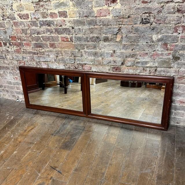 1920s 'His & Hers' Mahogany Double Mirror (1 of 5) 1920s 'His & Hers' Mahogany Double Mirror (1 of 5)