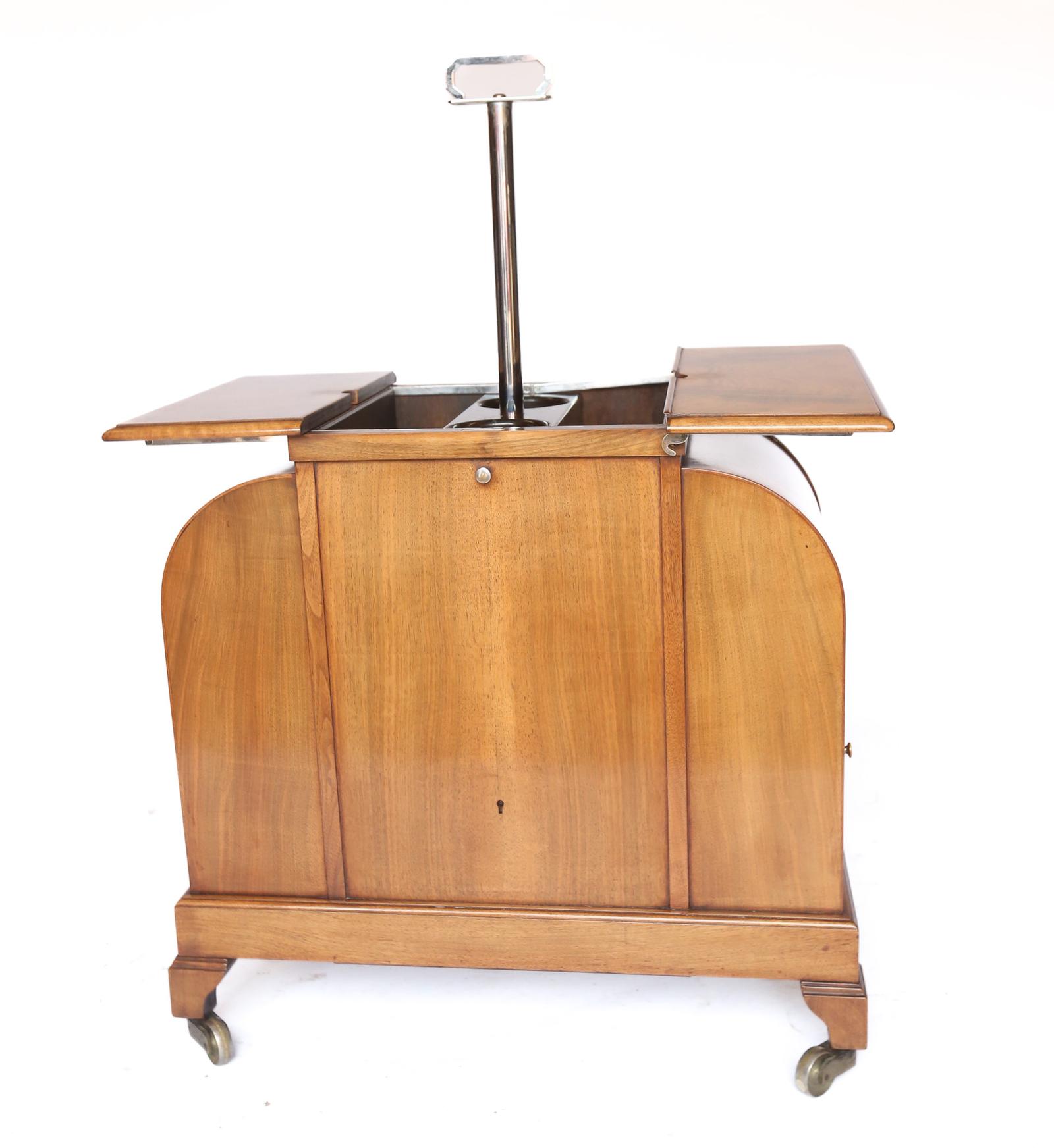 Art Deco Walnut ASPREY  Elevette  Drinks Cabinet Circa 1930s (1 of 12)