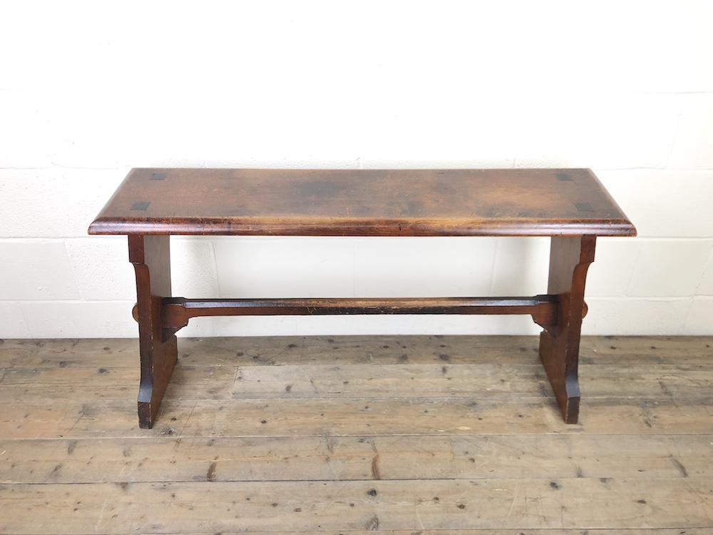 Antique Pitch Pine Chapel Organ Bench (1 of 8) Antique Pitch Pine Chapel Organ Bench (1 of 8)