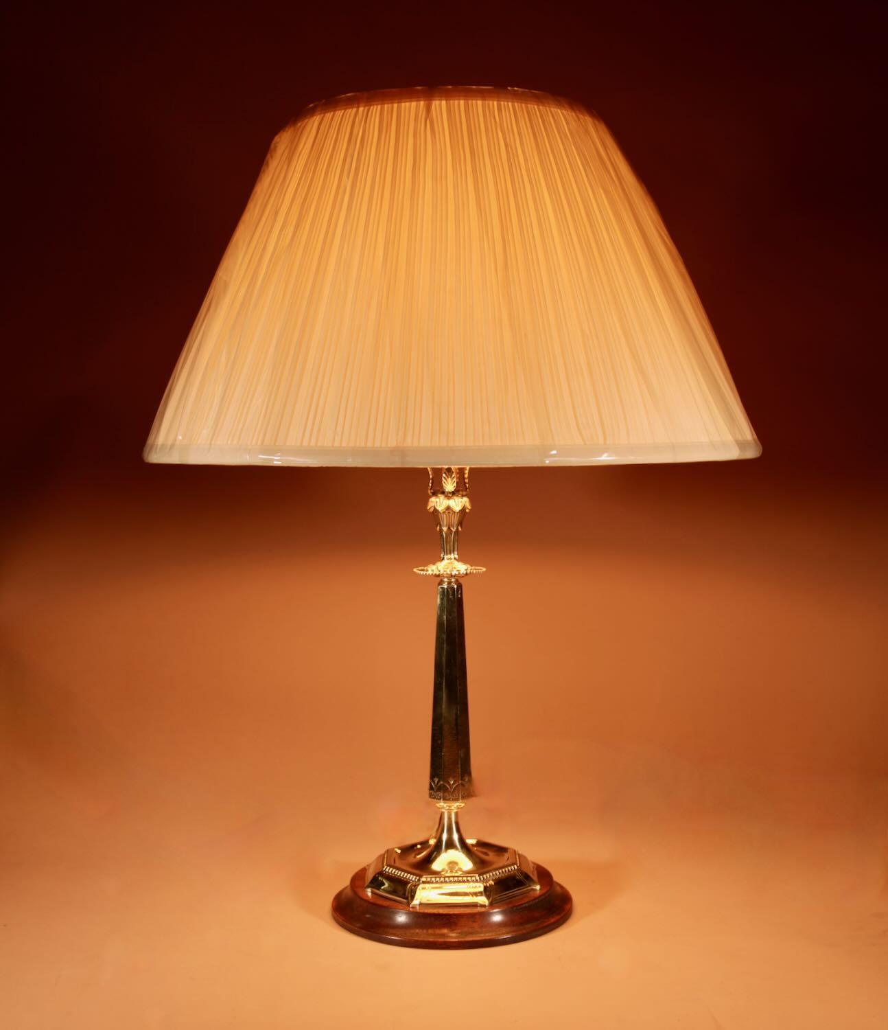 Fine & Stylish Brass Table Lamp 19001920 LA446802