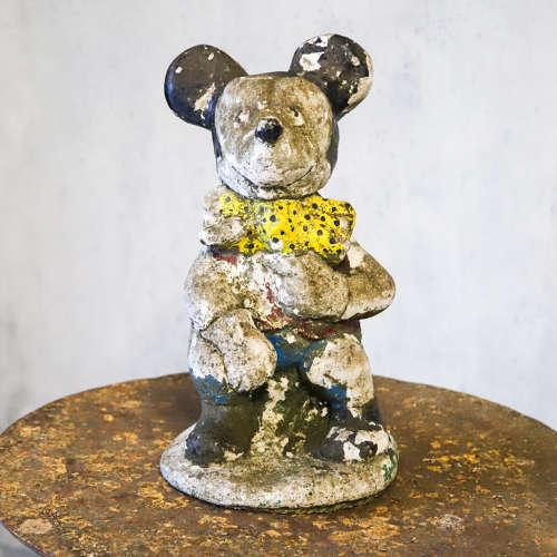 Iconic Vintage Good Sized Reconstituted Stone Model of Mickey Mouse (1 of 8) Iconic Vintage Good Sized Reconstituted Stone Model of Mickey Mouse (1 of 8)