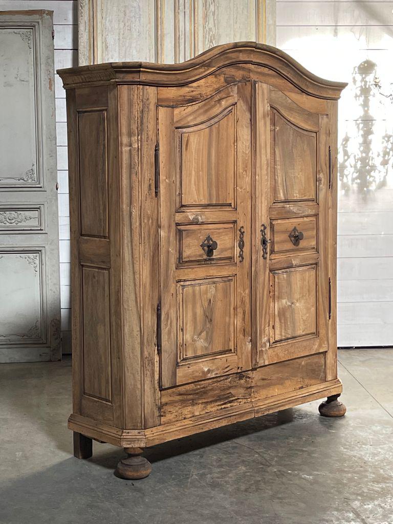 18th Century French Fruitwood Armoire (1 of 1)