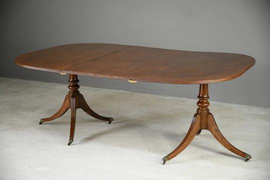 Antique Mahogany Dining Table (1 of 12)