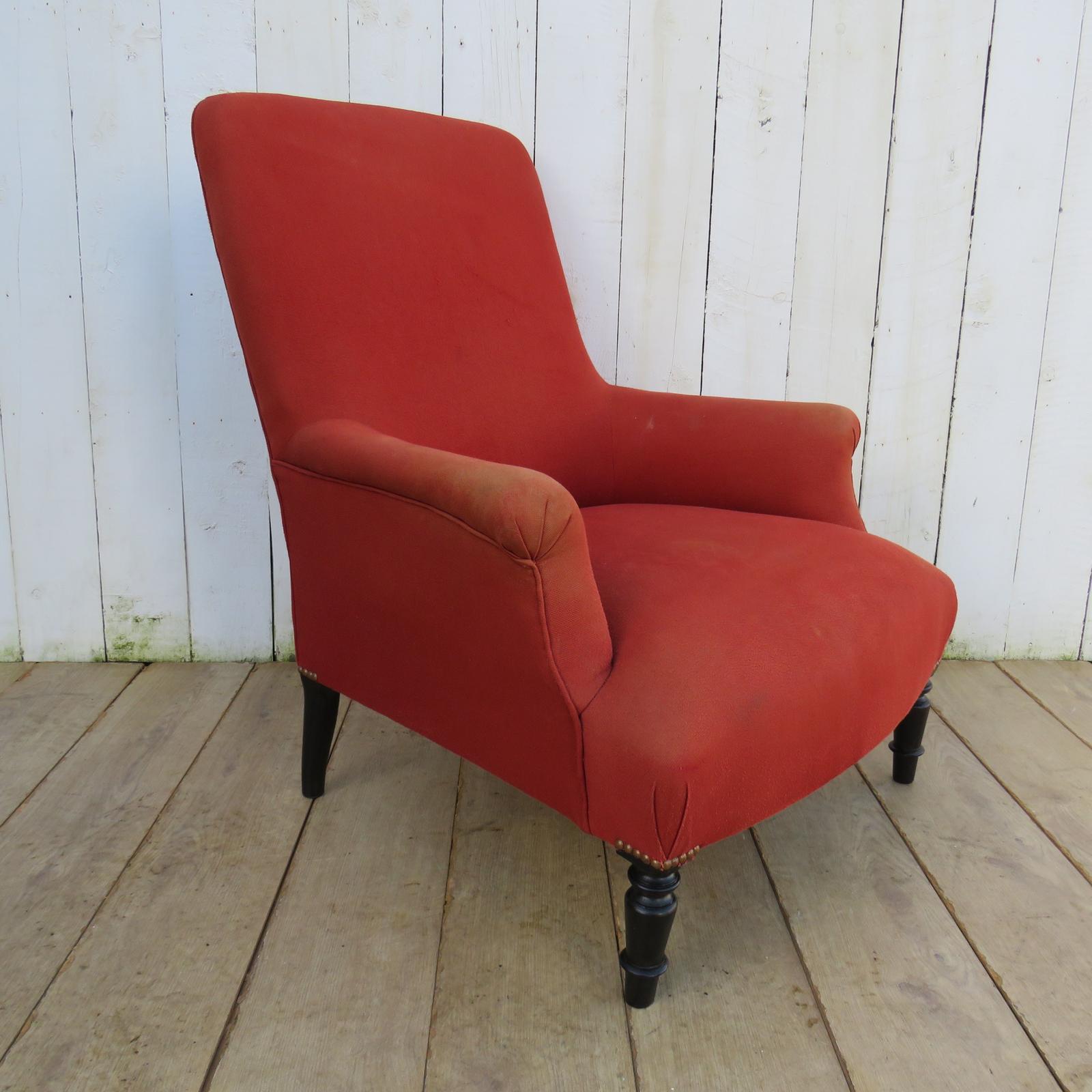 Antique French Napoleon III Armchair (1 of 8) Antique French Napoleon III Armchair (1 of 8)