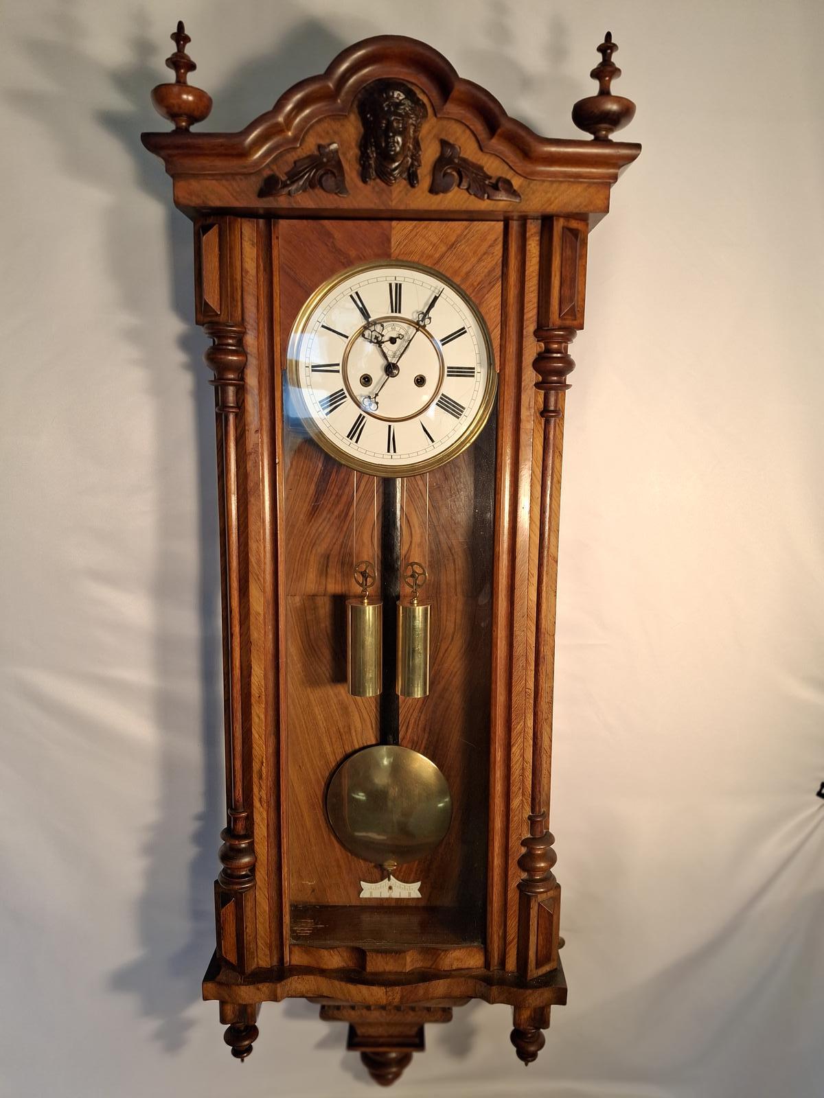 Outstanding GUSTAV BECKER, Double-weight, Vienna Wall Clock (1 of 5) Outstanding GUSTAV BECKER, Double-weight, Vienna Wall Clock (1 of 5)