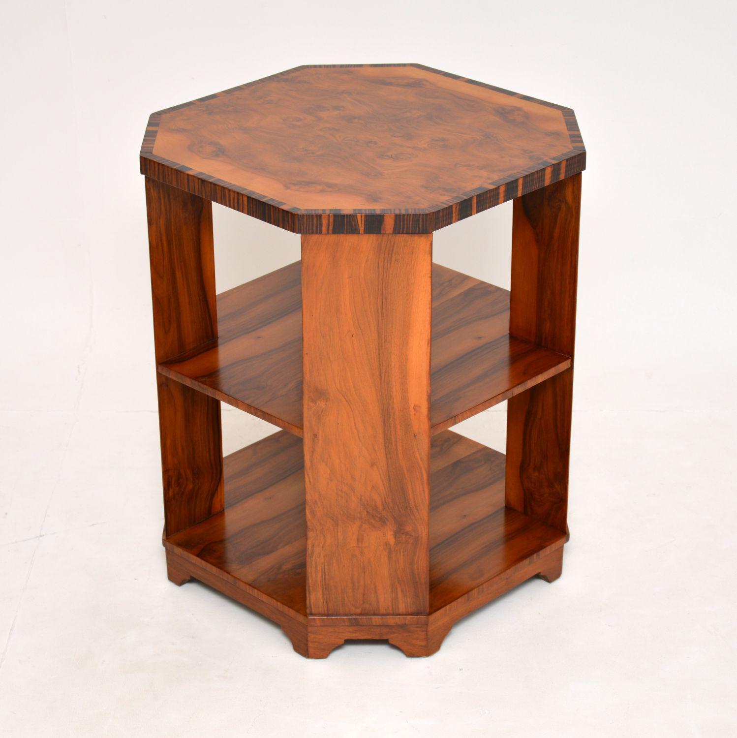 1930's Art Deco Burr Walnut Occasional Table (1 of 11) 1930's Art Deco Burr Walnut Occasional Table (1 of 11)