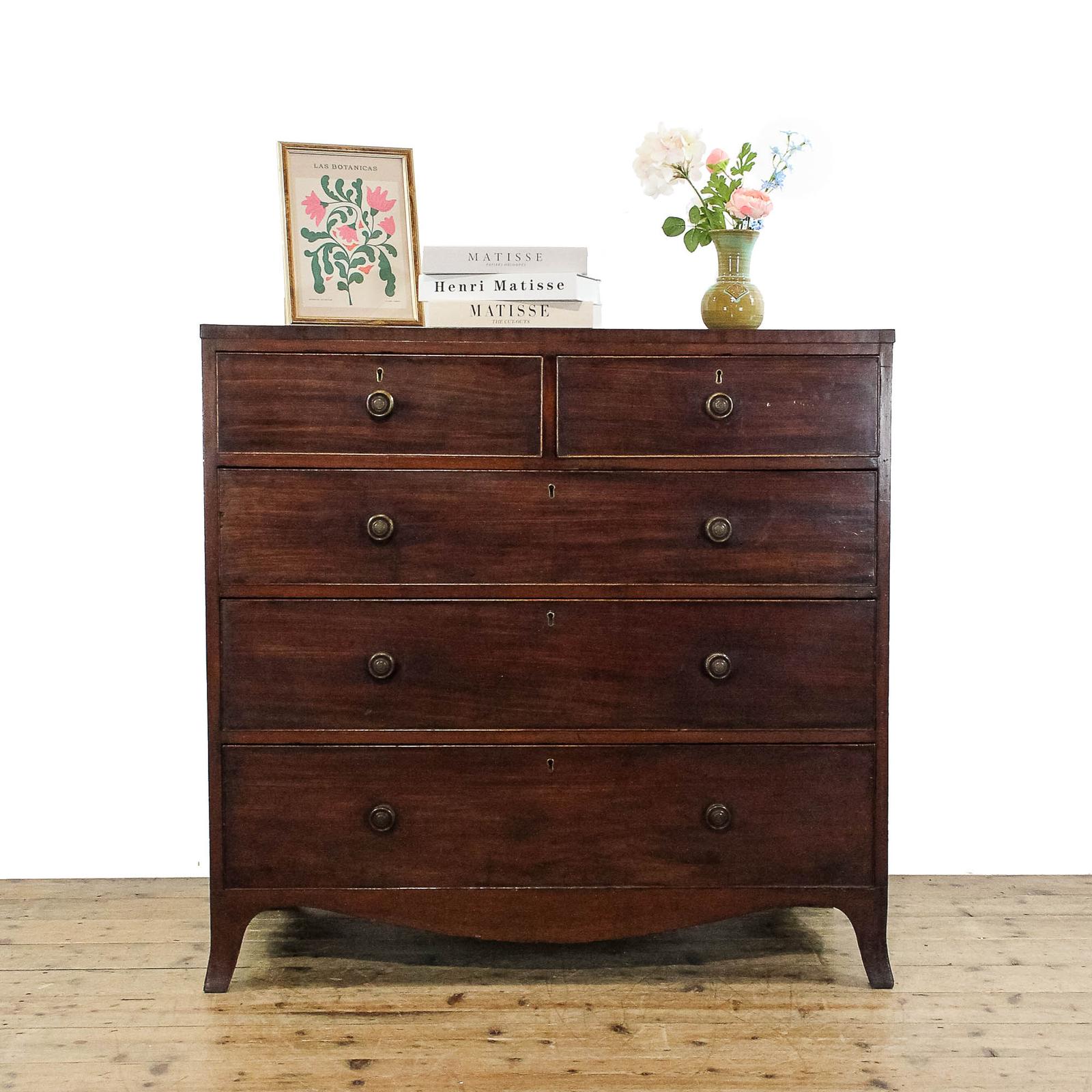 Antique Regency Mahogany Chest of Drawers (1 of 9) Antique Regency Mahogany Chest of Drawers (1 of 9)