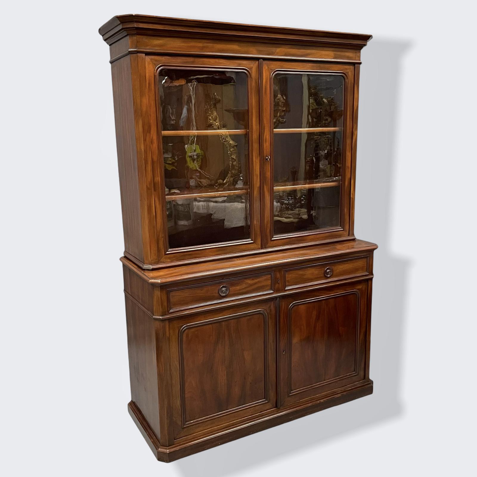 French Mahogany Buffet Deux Corps (1 of 7) French Mahogany Buffet Deux Corps (1 of 7)