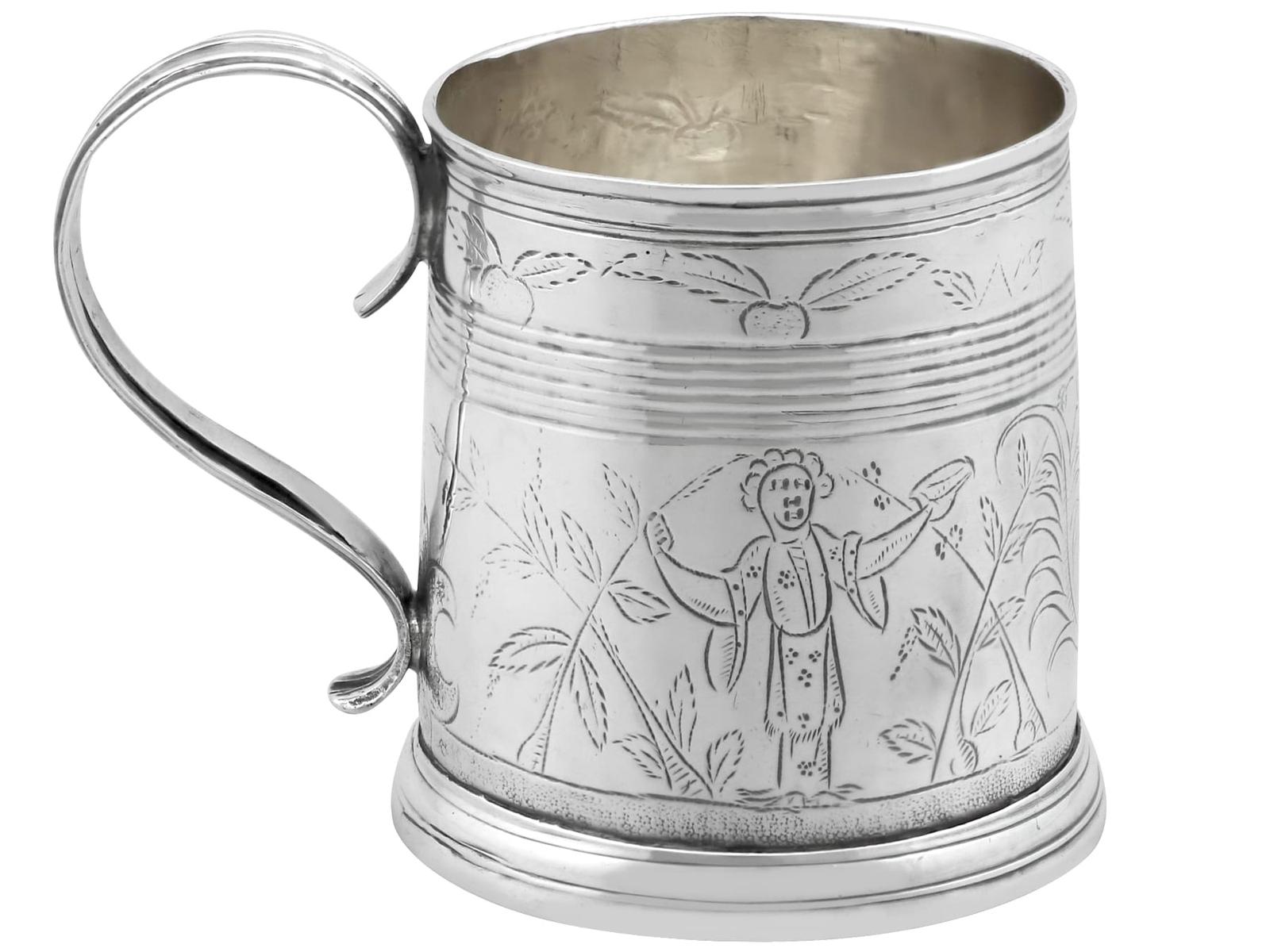 Antique Sterling Silver Mug 1690 (1 of 9)