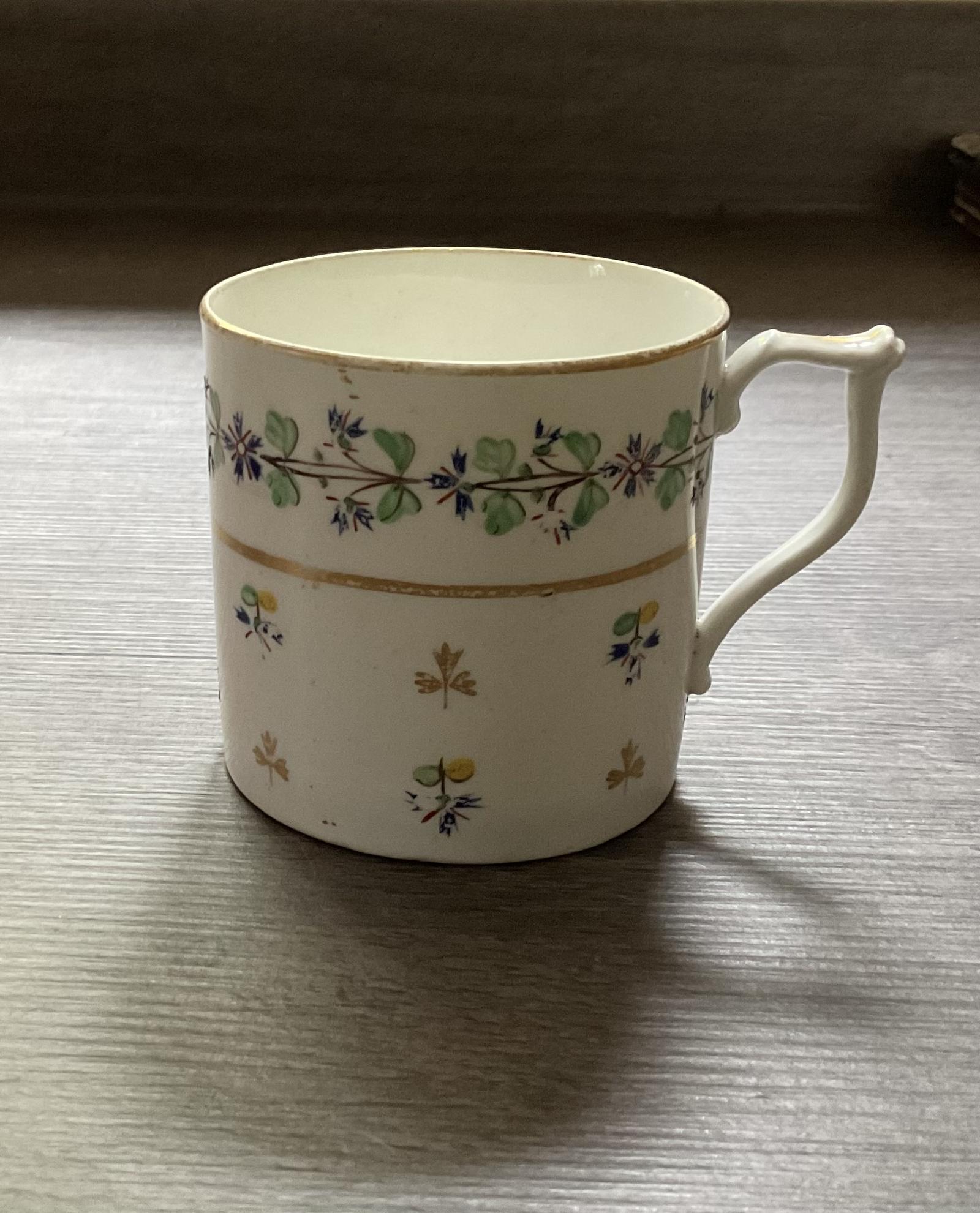 Early 19th Century Derby Porcelain Coffee Can (1 of 4)