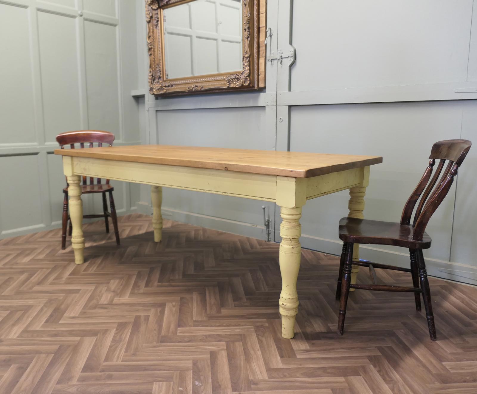 6ft. Long Pine Farmhouse Table (1 of 8)