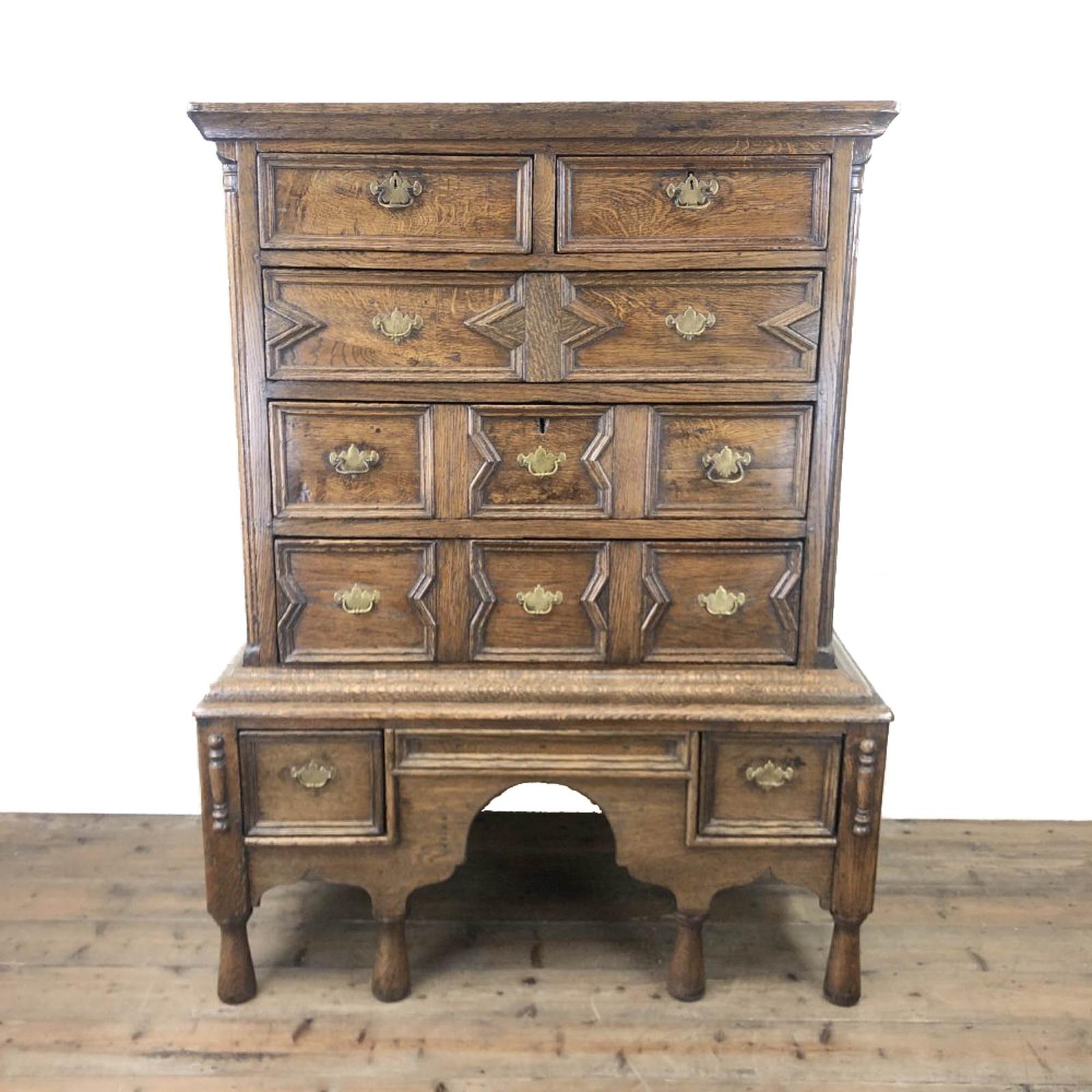 Antique Oak Chest of Drawers (1 of 10) Antique Oak Chest of Drawers (1 of 10)