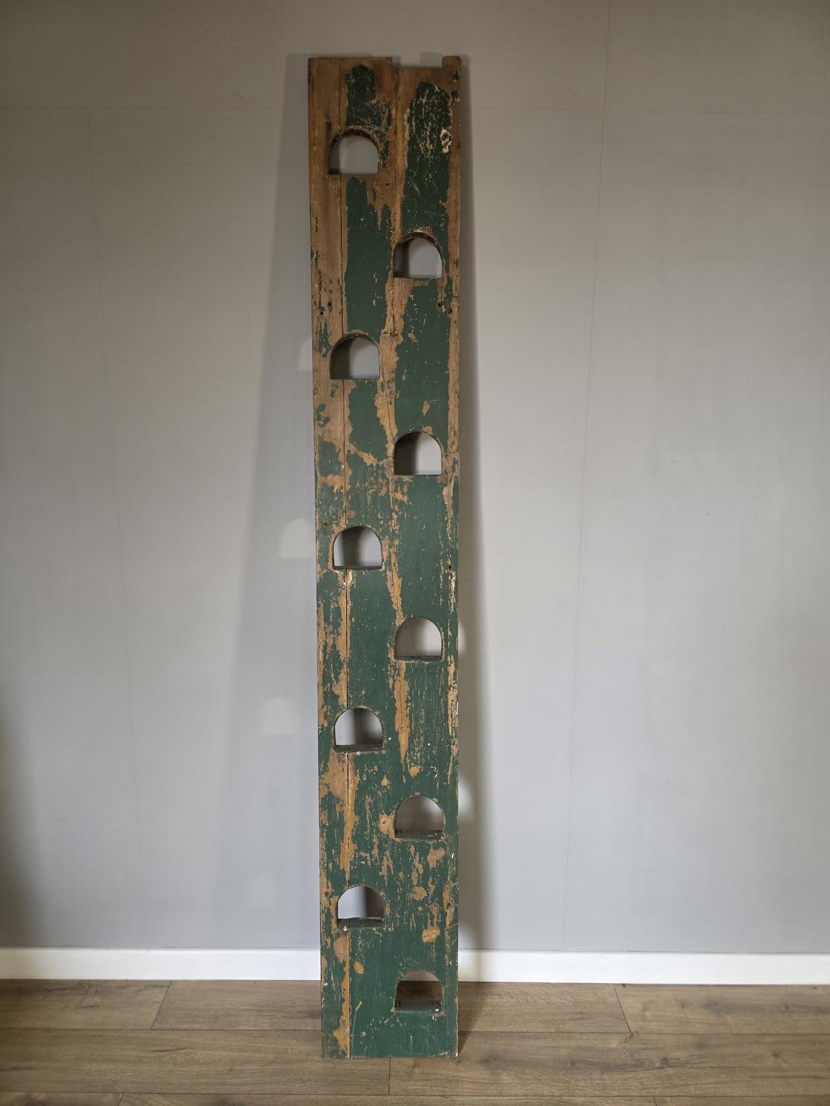 Antique Pine Jacobs Ladder with Orginal Paint (1 of 10)