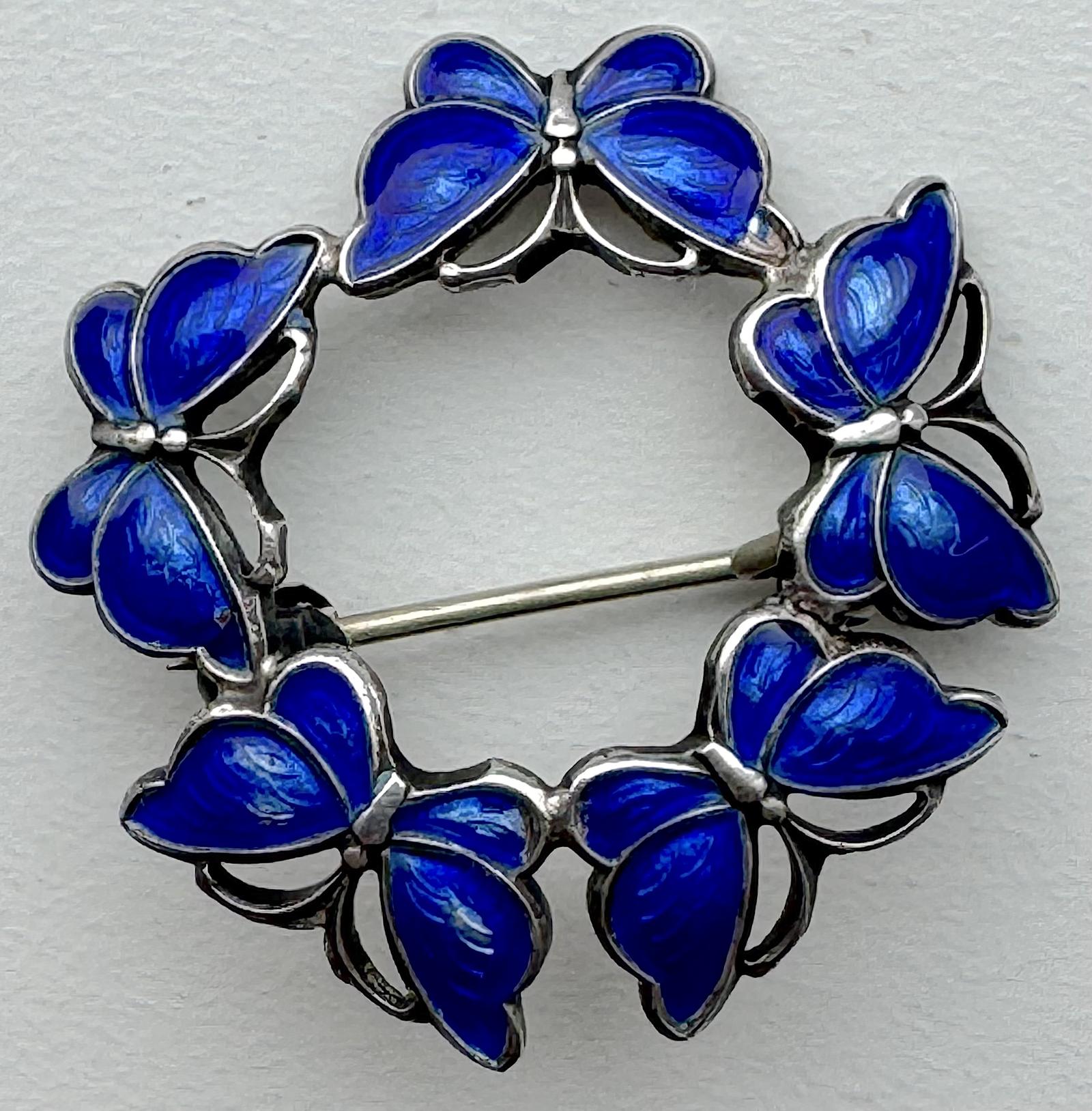 1960s Volmer Bahner Danish Silver Butterfly Brooch (1 of 4) 1960s Volmer Bahner Danish Silver Butterfly Brooch (1 of 4)