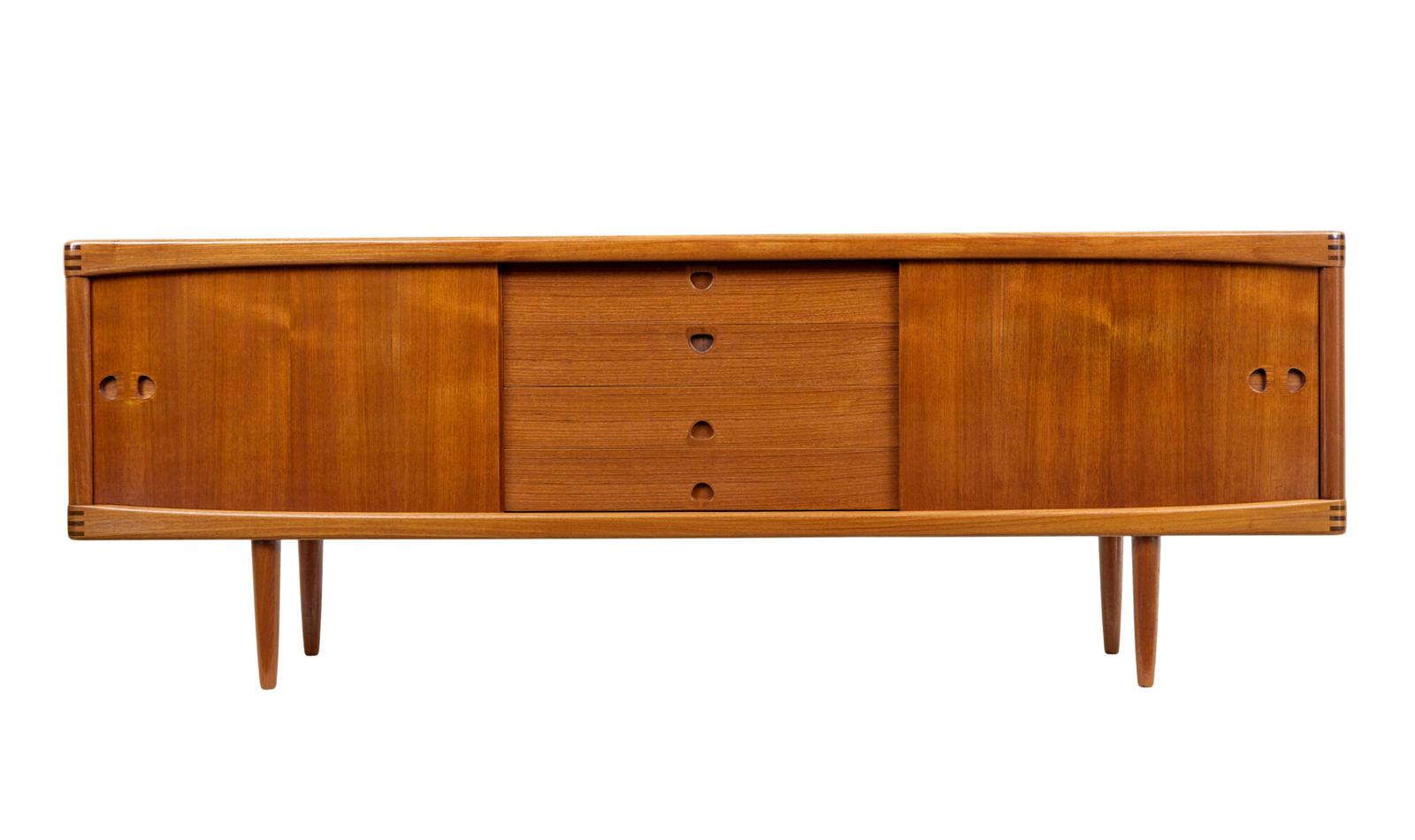 1960s Danish Teak Sideboard by H.W. Klein for Bramin (1 of 10)