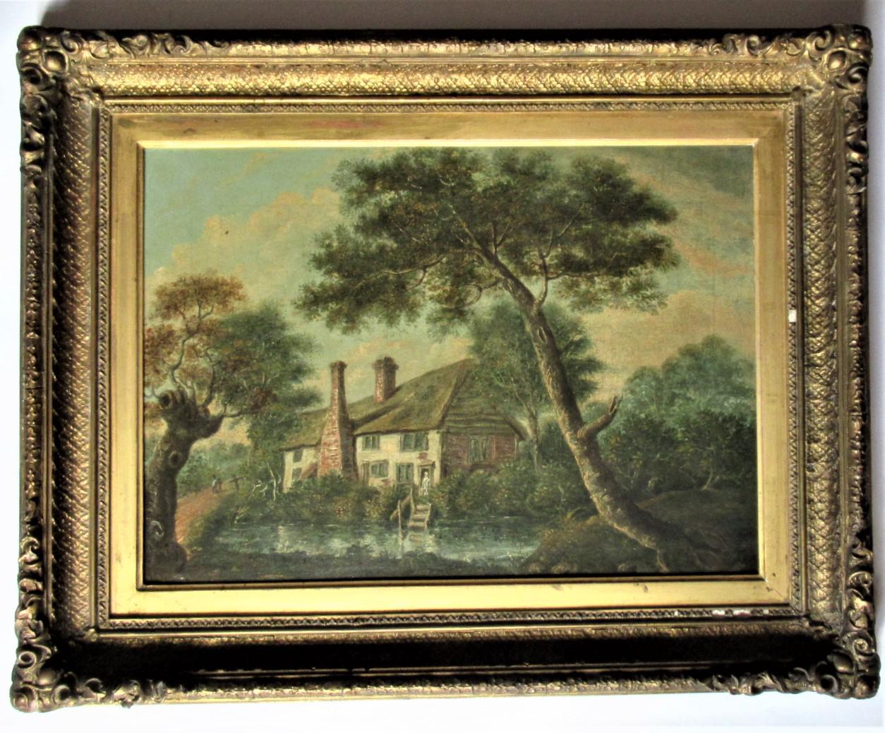 Oil on canvas, c1875, Suffolk School, probably Thomas Smythe, period frame (1 of 10) Oil on canvas, c1875, Suffolk School, probably Thomas Smythe, period frame (1 of 10)