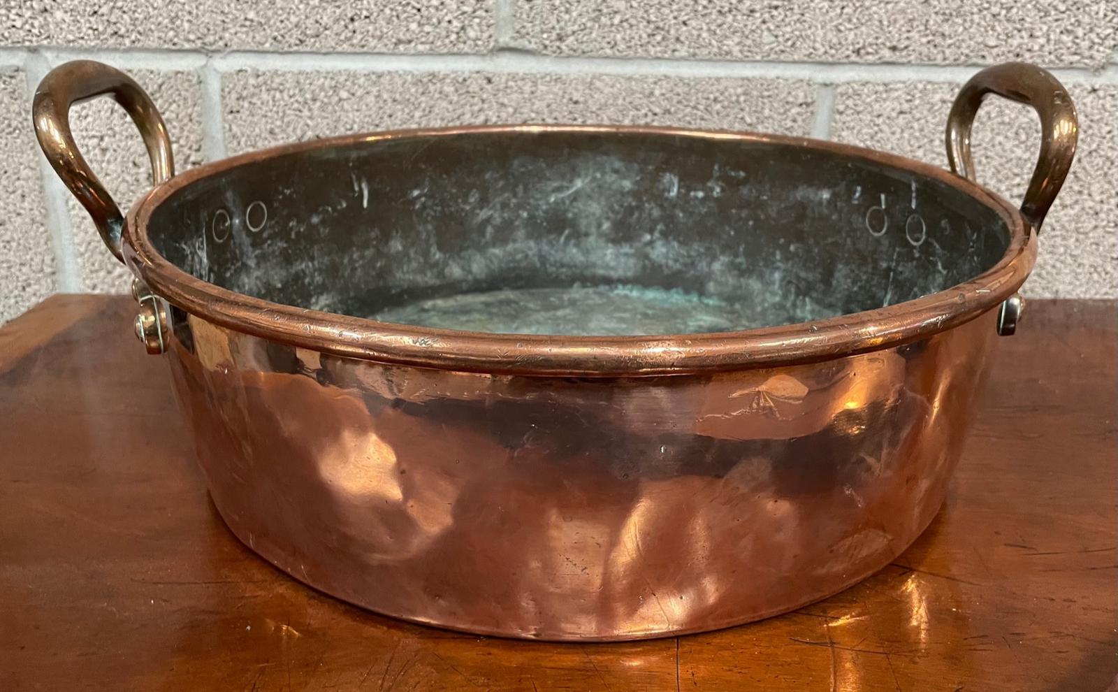 19th Century Copper Preserve Pan (1 of 3) 19th Century Copper Preserve Pan (1 of 3)