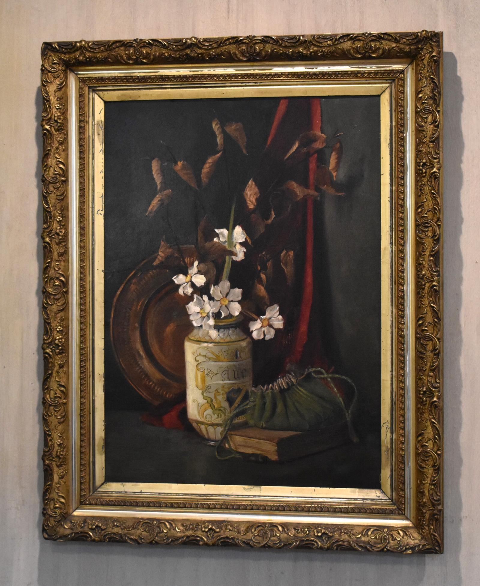 Fine Victorian Still Life Oil Painting (1 of 6)