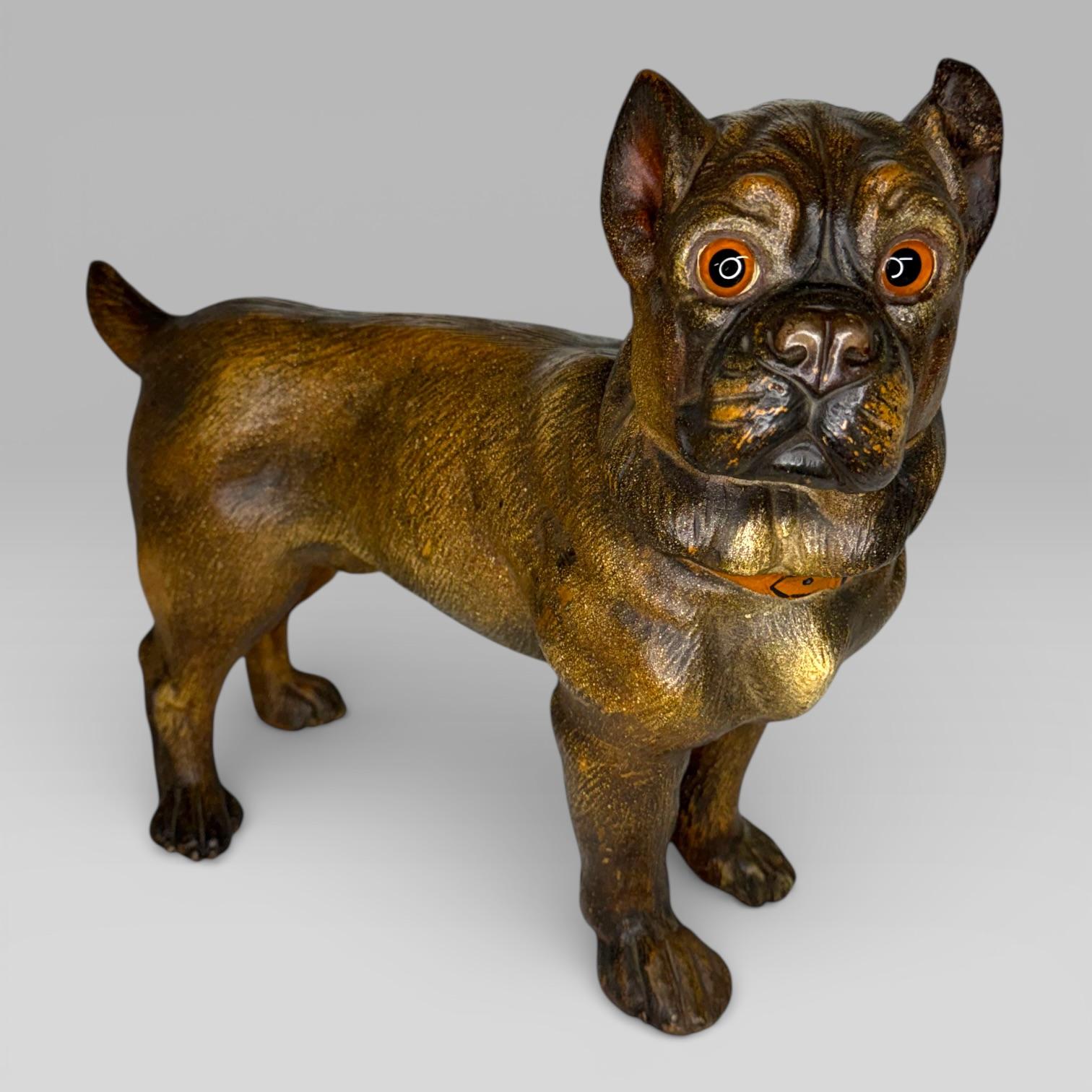 Antique Austrian Terracotta Life-size Pug Puppy Dog Sculpture (1 of 5) Antique Austrian Terracotta Life-size Pug Puppy Dog Sculpture (1 of 5)