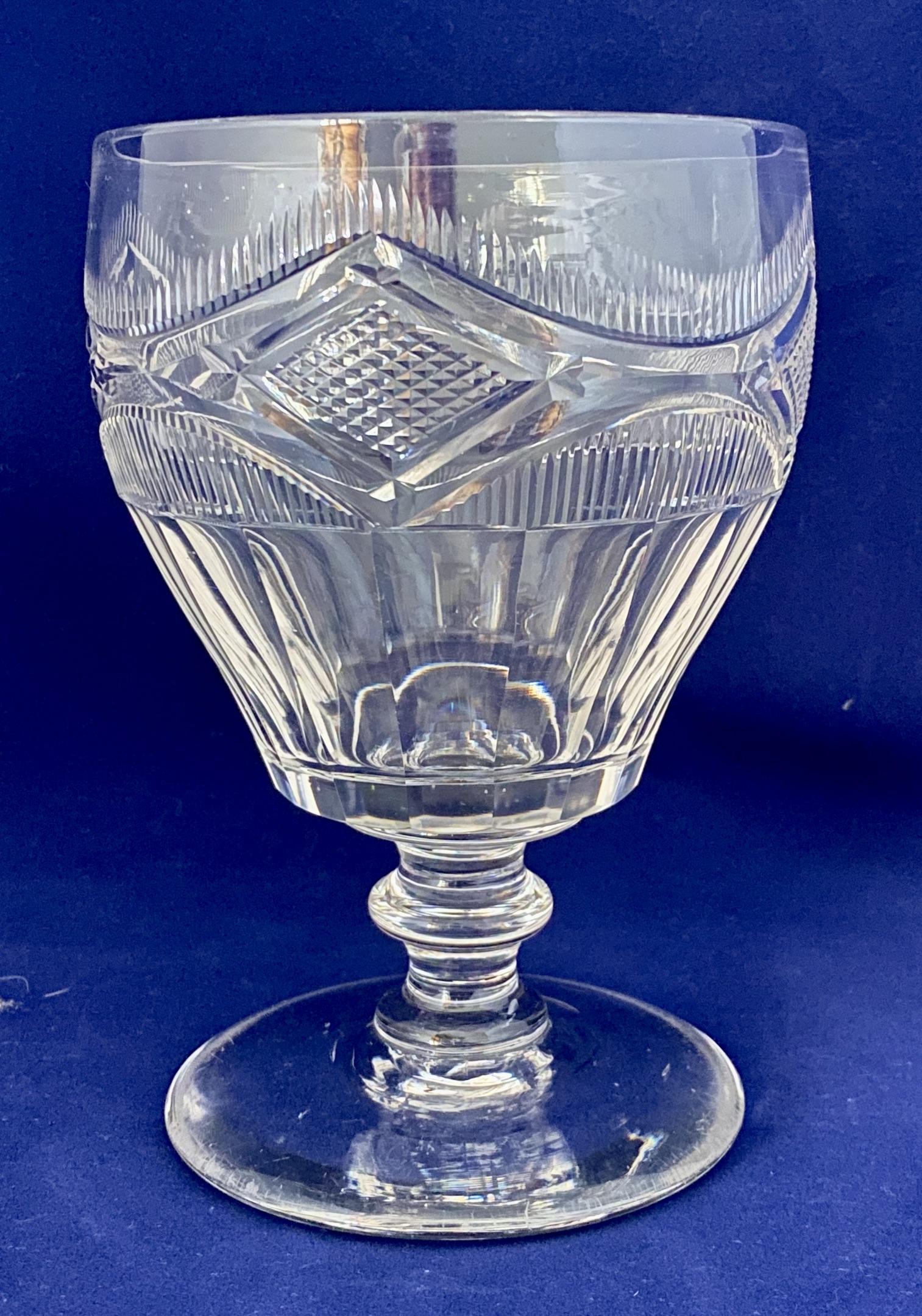 Huge Mid Victorian Rummer c.1850 (1 of 8)