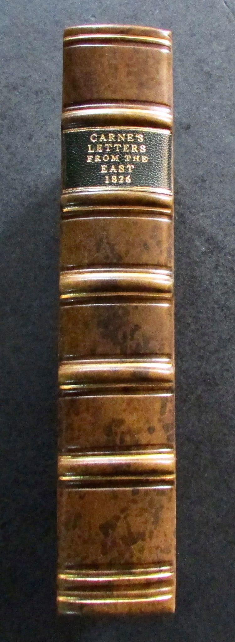 1826 1st Editiion Letters From The East by John Carne Rare Travel Book (1 of 5)