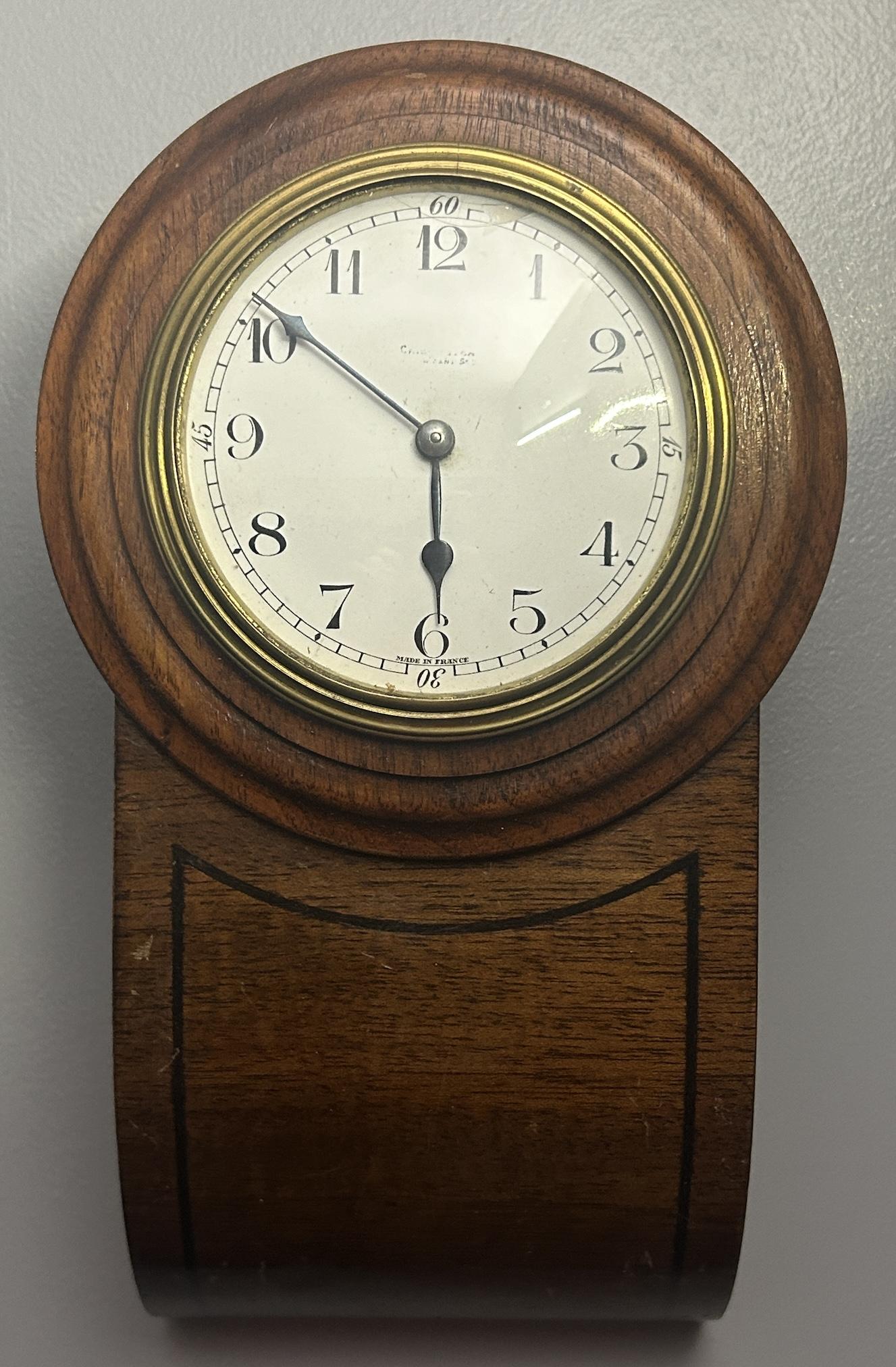 Fabulous Sedan Miniature Dop Dial Wall Clock – Ca 1900 (1 of 6)