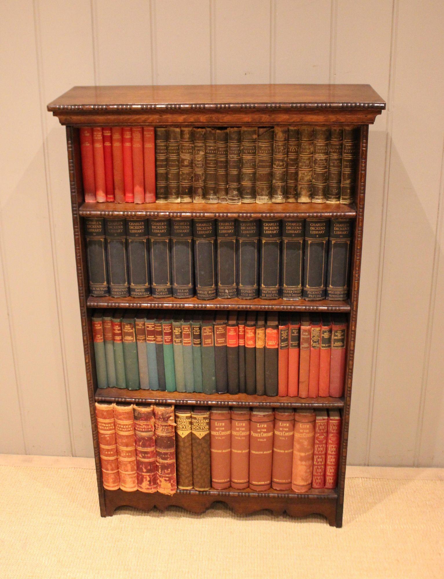 Solid Oak Open Bookcase (1 of 13) Solid Oak Open Bookcase (1 of 13)