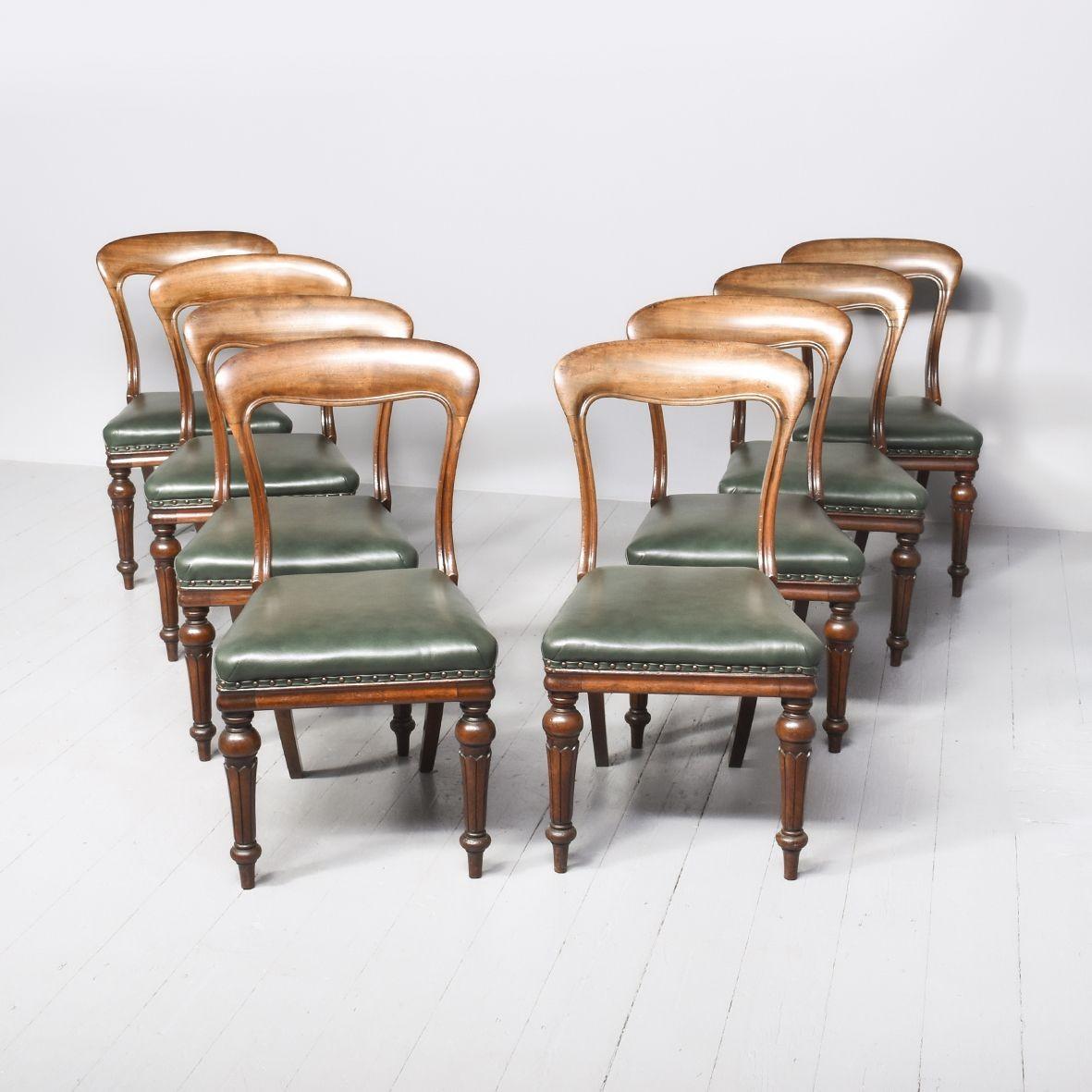Set of 8 Victorian Dining Chairs (1 of 8) Set of 8 Victorian Dining Chairs (1 of 8)