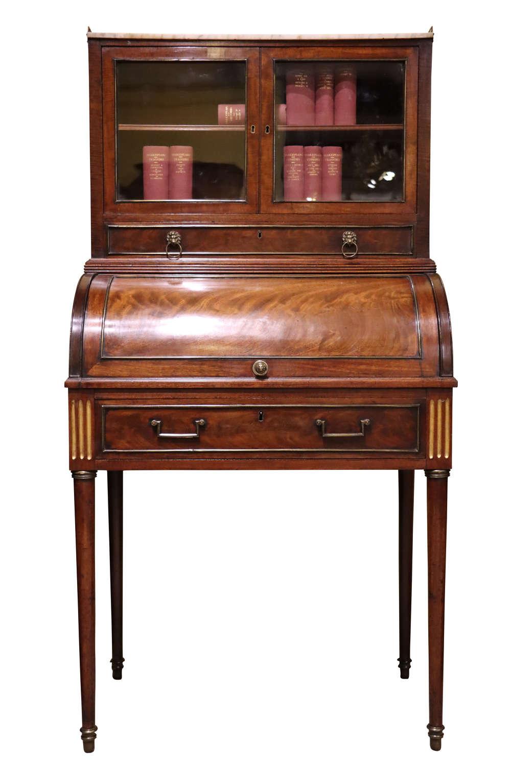 Regency Cylinder Desk (1 of 6) Regency Cylinder Desk (1 of 6)