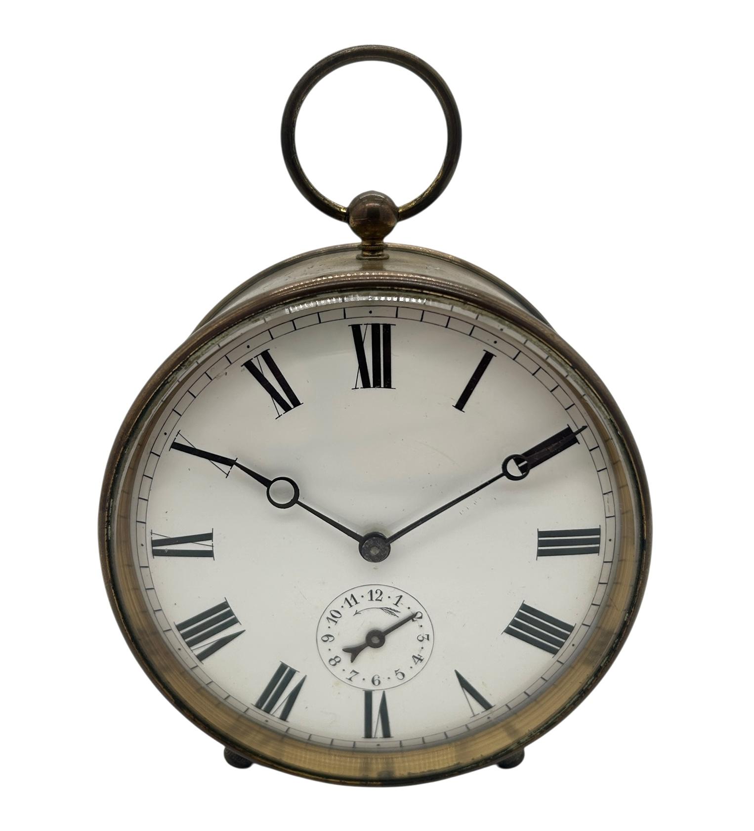 Rare Wonderful Brevete Round Carriage Alarm Clock ca.1890 (1 of 9) Rare Wonderful Brevete Round Carriage Alarm Clock ca.1890 (1 of 9)