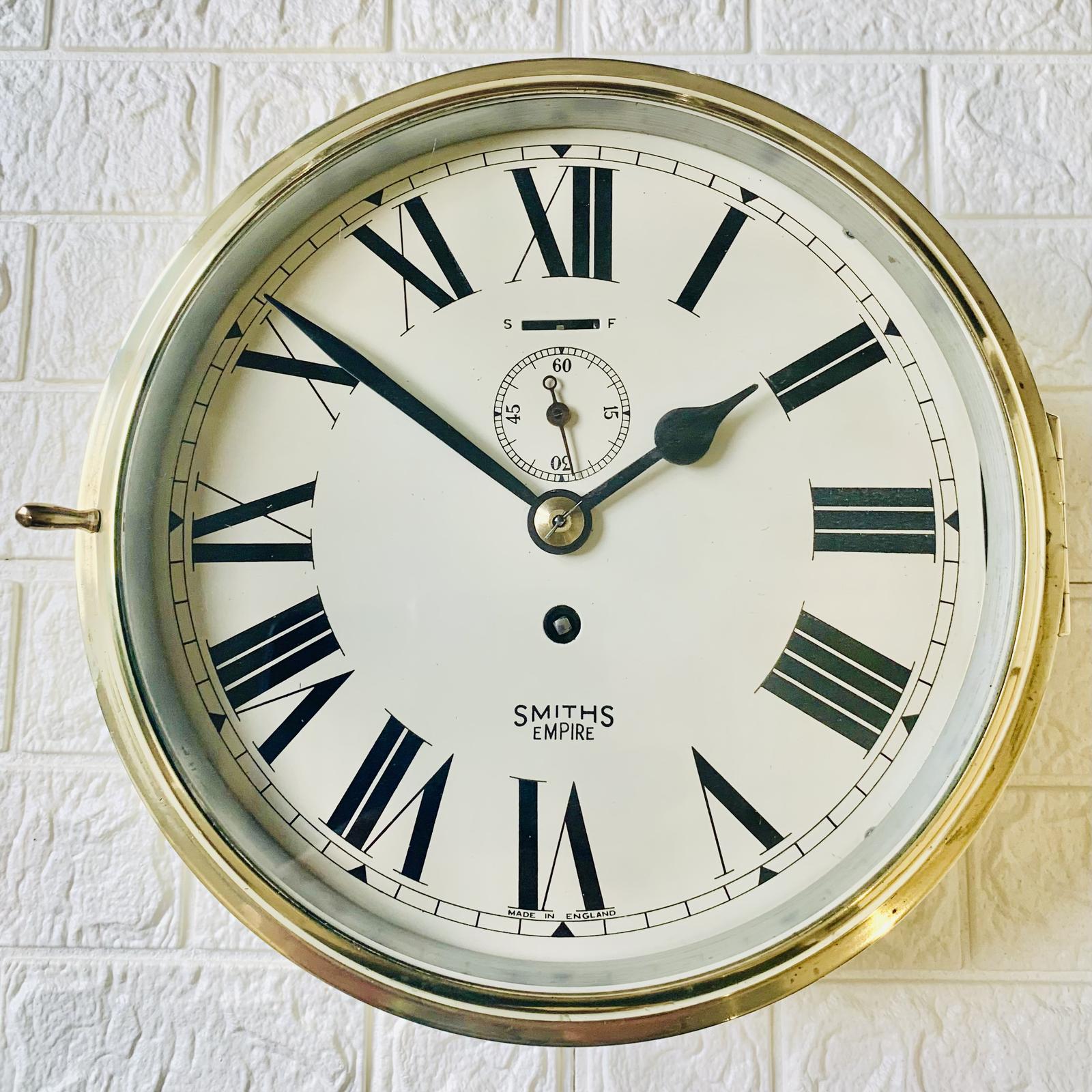 Smiths Empire Ships Clock, Stunning (1 of 9)
