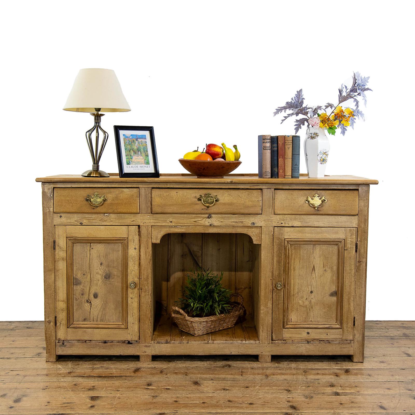 Antique 19th Century Pine Kitchen Dresser Base (1 of 12) Antique 19th Century Pine Kitchen Dresser Base (1 of 12)