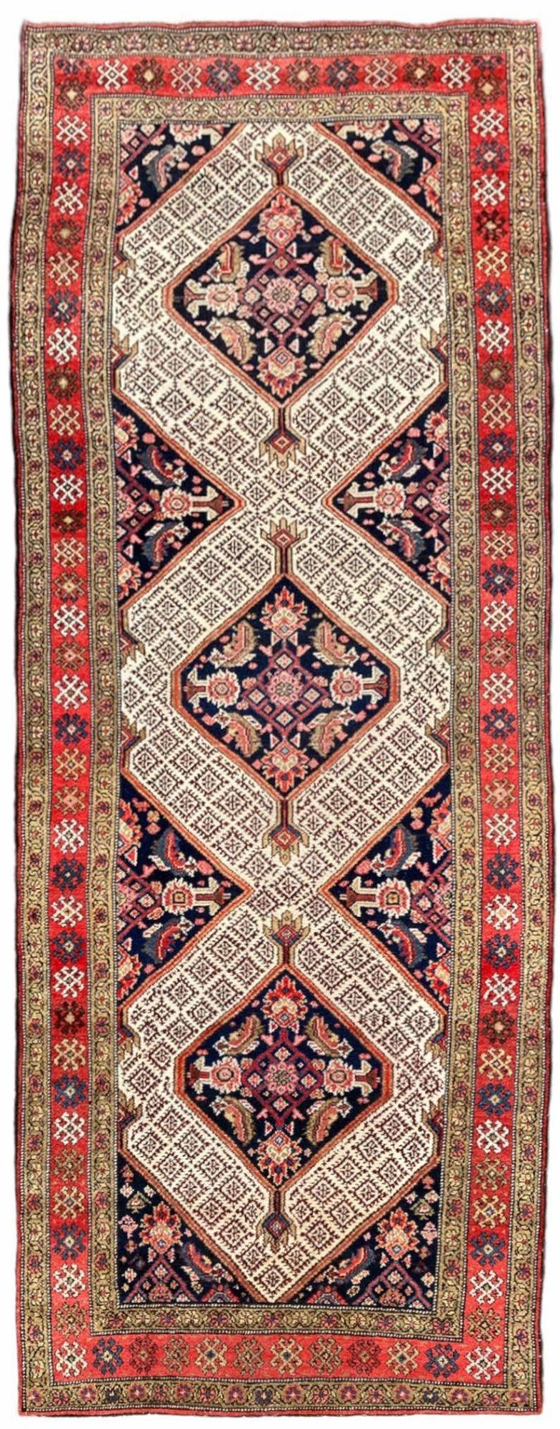 Antique Sarab Runner 3.18m x 1.10m (1 of 15)