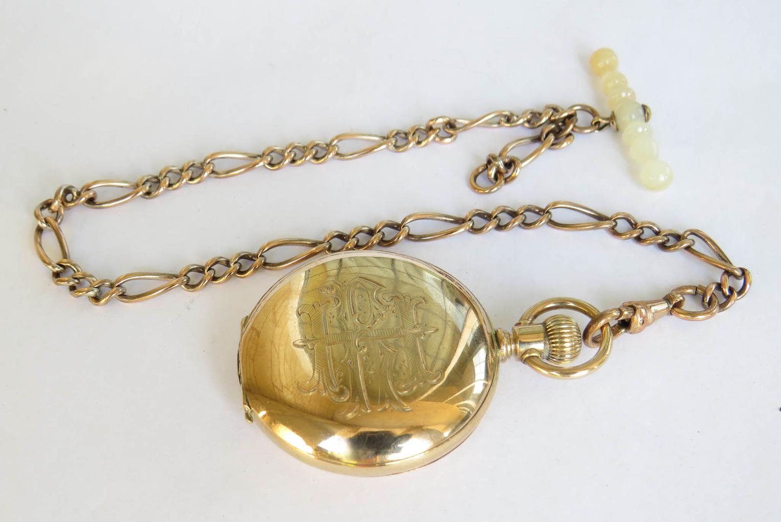 Pocket Watch: Antique Elgin Full Hunter Fob Watch 1917 (1 of 6) Pocket Watch: Antique Elgin Full Hunter Fob Watch 1917 (1 of 6)