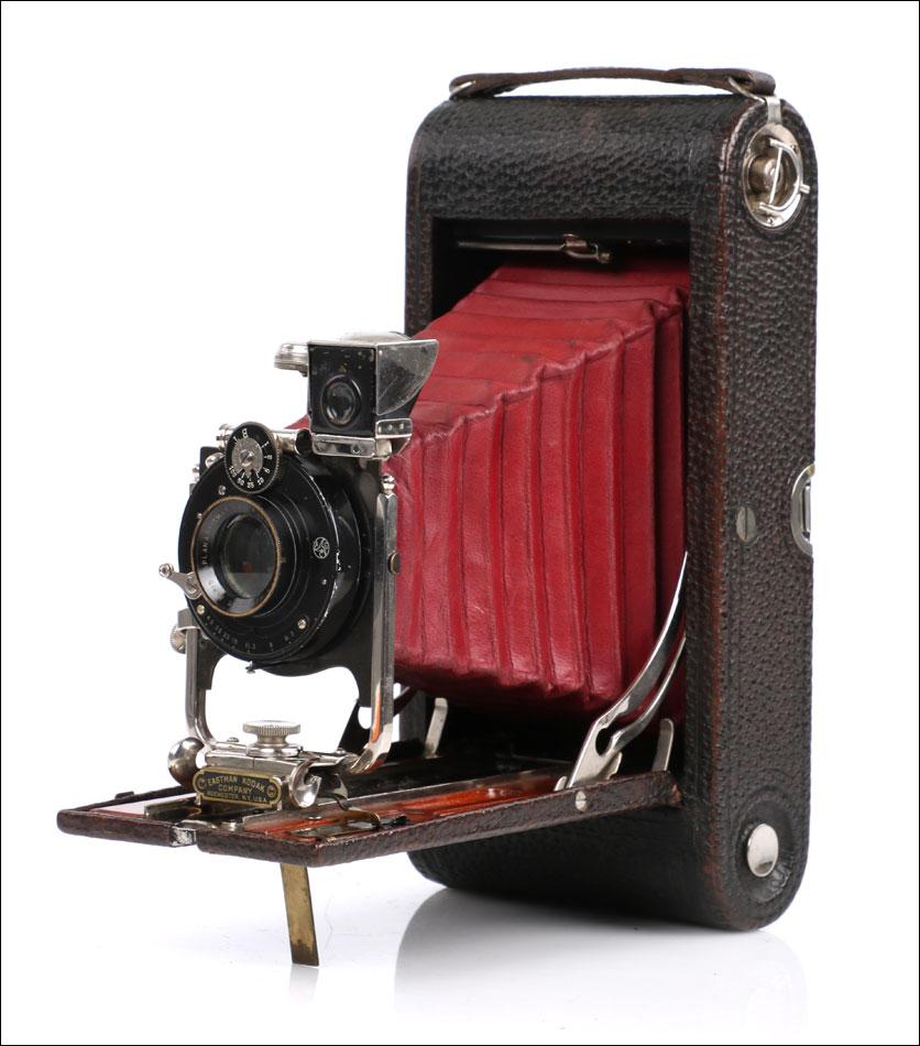 Antique Kodak Folding Pocket No.3a Camera with Combination Back, USA, 1903–1912 (1 of 18)