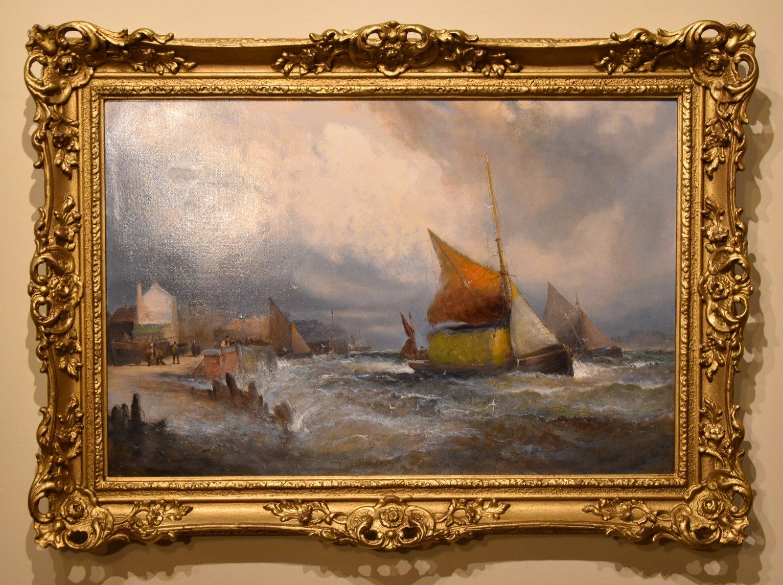 Oil Painting by William Anslow Thornley "Fresh Water - Thames" (1 of 6) Oil Painting by William Anslow Thornley "Fresh Water - Thames" (1 of 6)