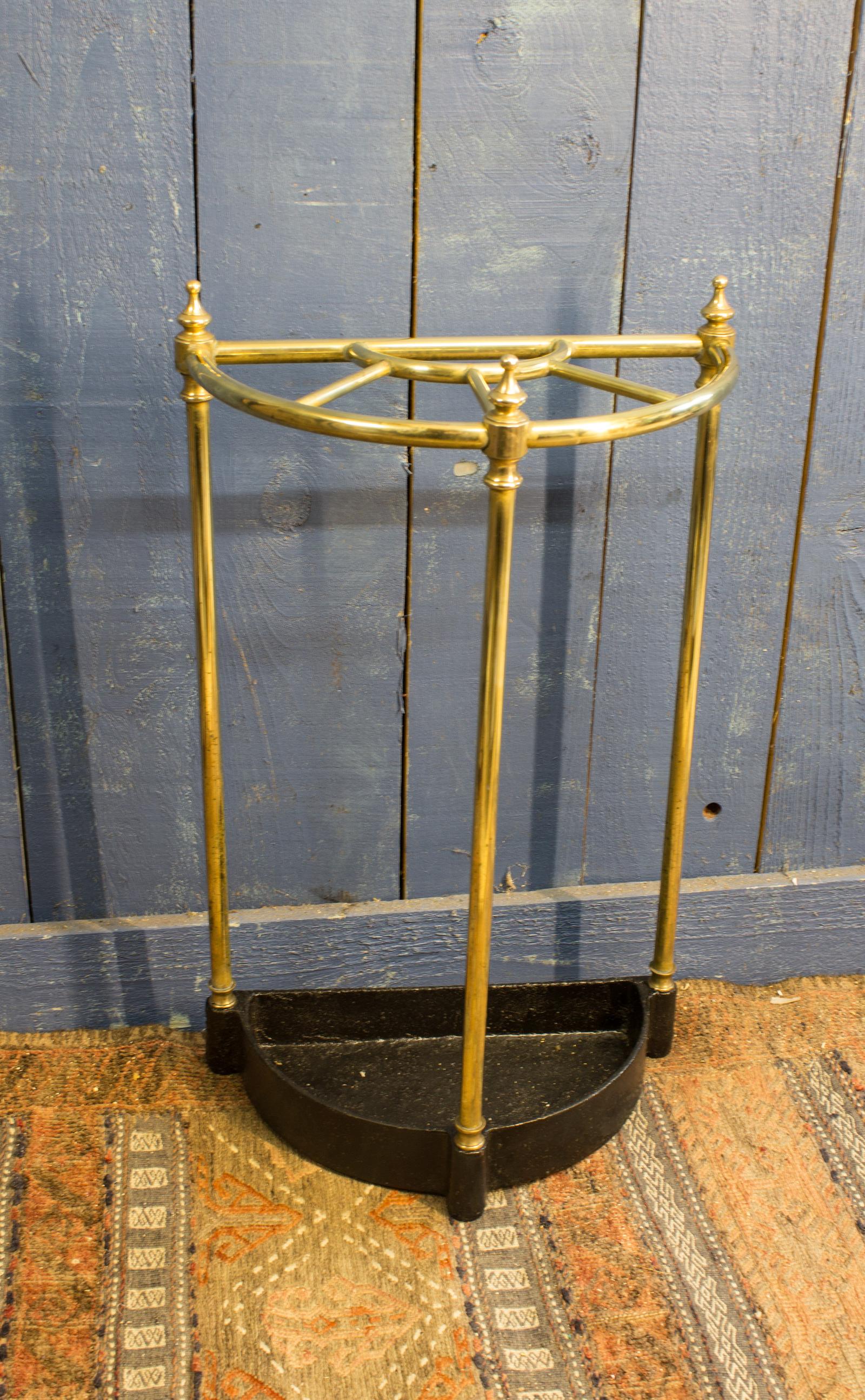 Victorian Brass and Iron Stick Stand (1 of 4) Victorian Brass and Iron Stick Stand (1 of 4)