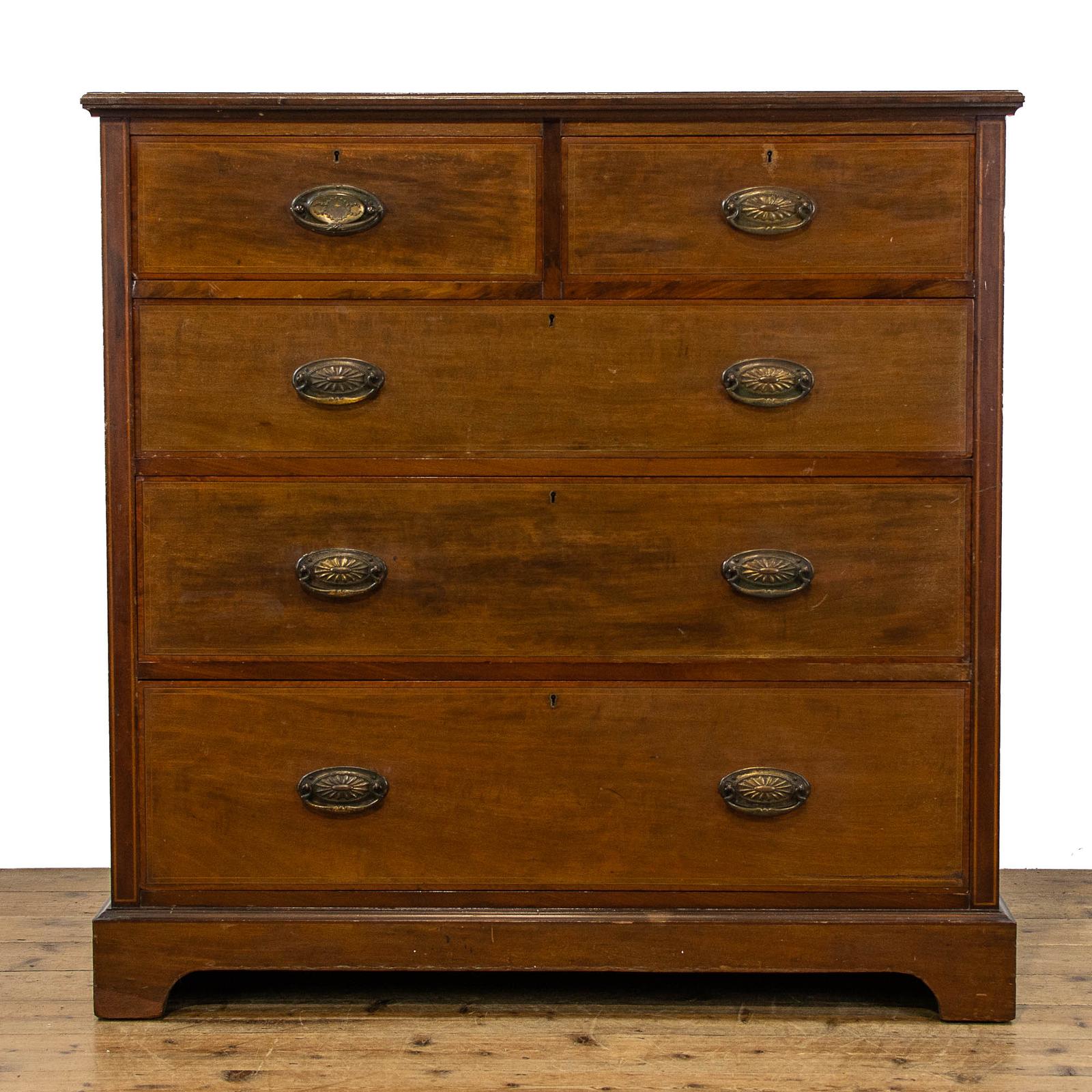 Antique Inlaid Mahogany Chest of Drawers (1 of 12) Antique Inlaid Mahogany Chest of Drawers (1 of 12)