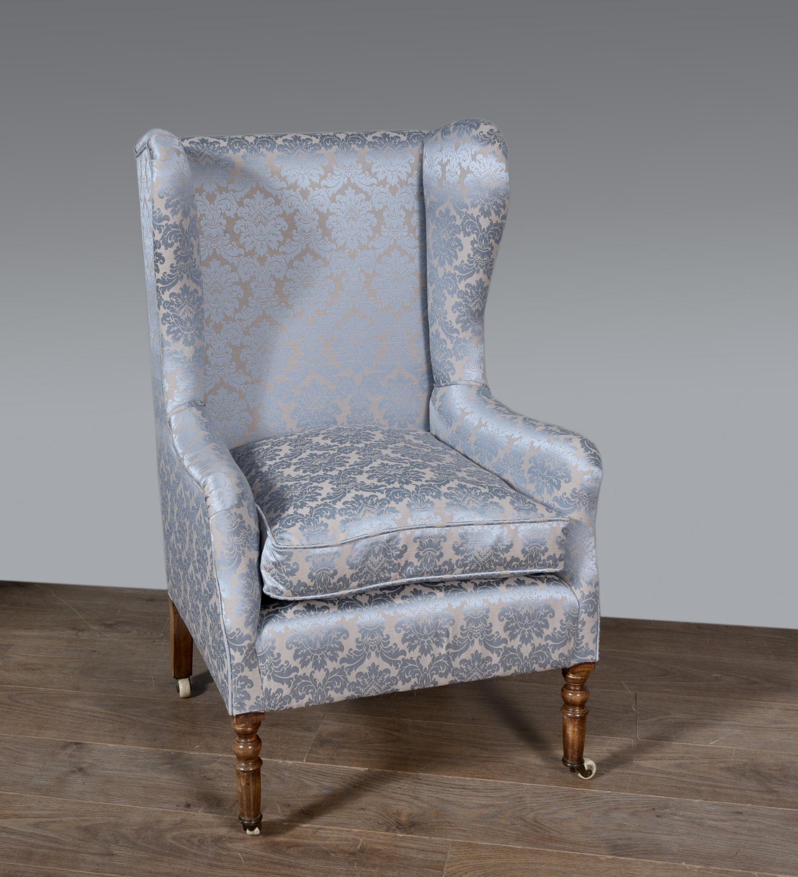 Antique Wing Chair by Gregory & co (1 of 1) Antique Wing Chair by Gregory & co (1 of 1)