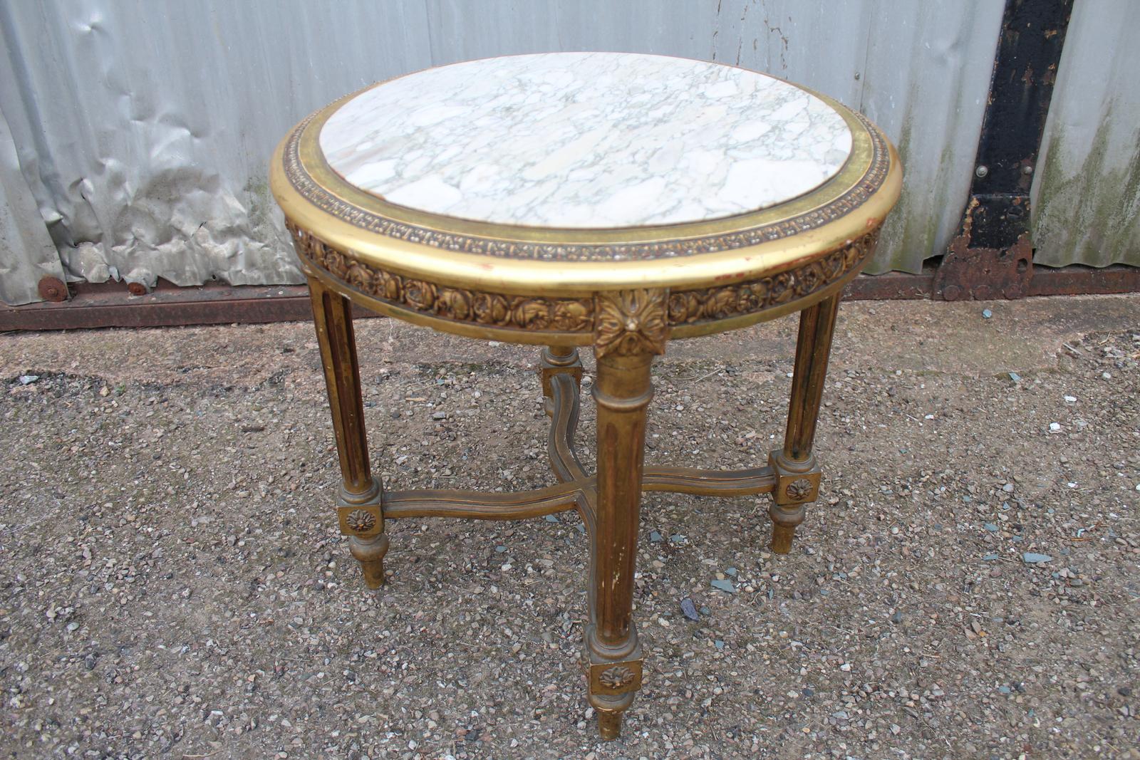 Gilt Occasional Table (1 of 4)
