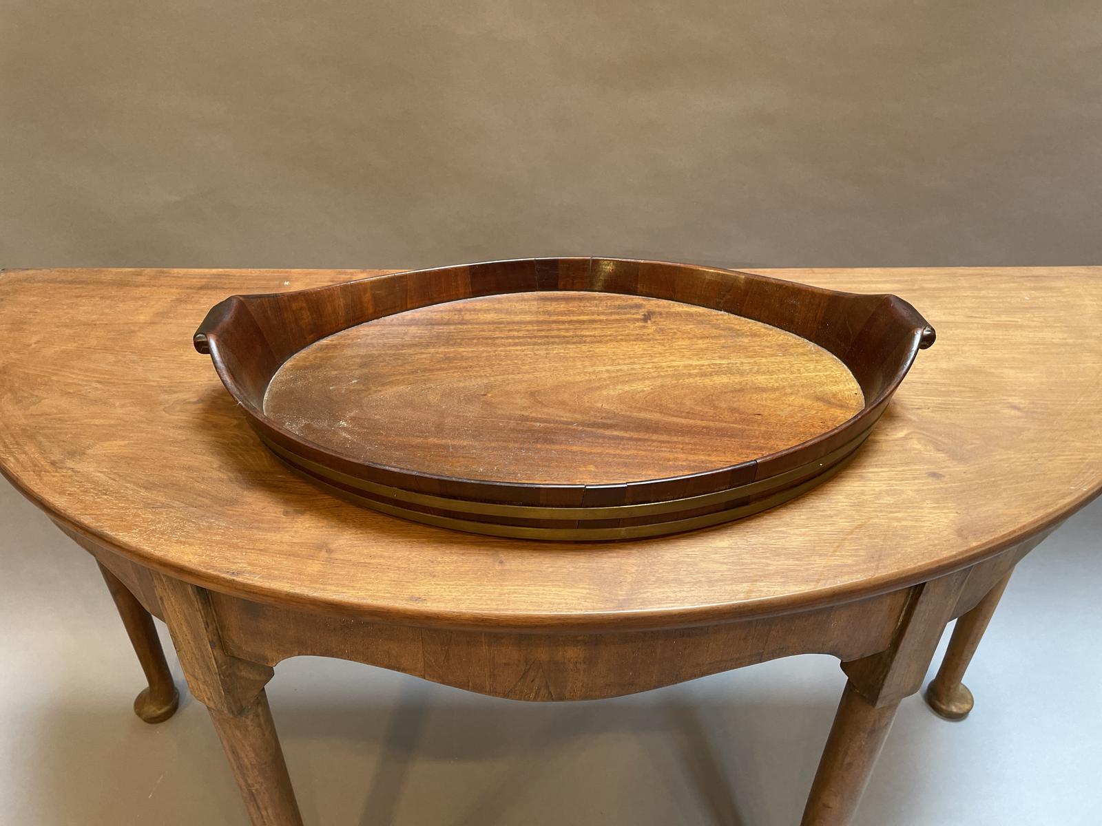 Georgian Revival Oval Tray (1 of 9) Georgian Revival Oval Tray (1 of 9)