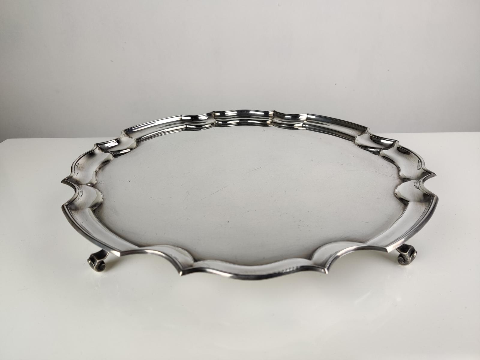 Silver Plated Serving Tray (1 of 9)