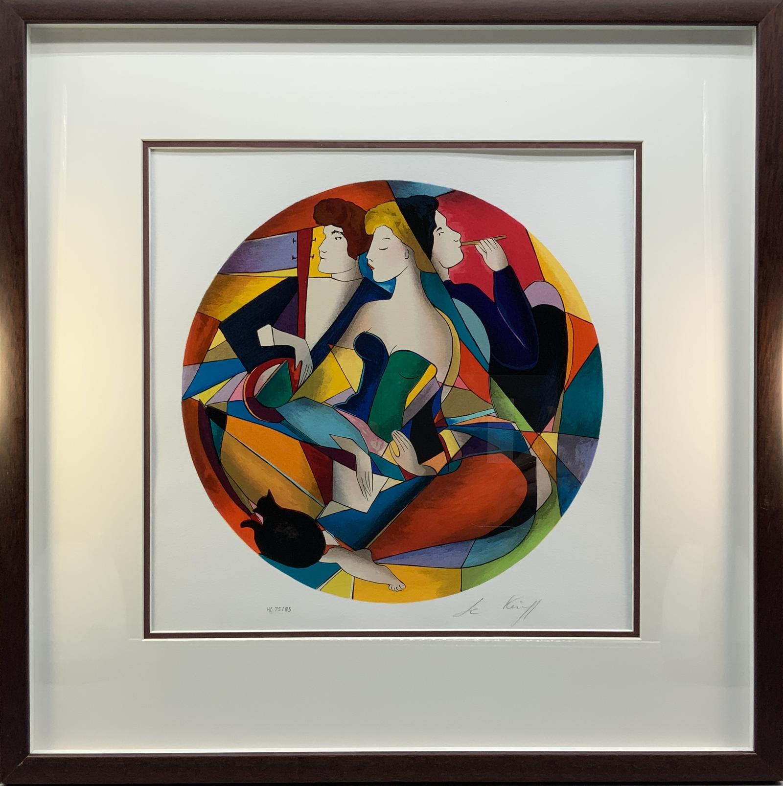Linda Le Kinff (French b. 1949) Signed Limited Edition Silkscreen Print (2 of 2) (1 of 10) Linda Le Kinff (French b. 1949) Signed Limited Edition Silkscreen Print (2 of 2) (1 of 10)